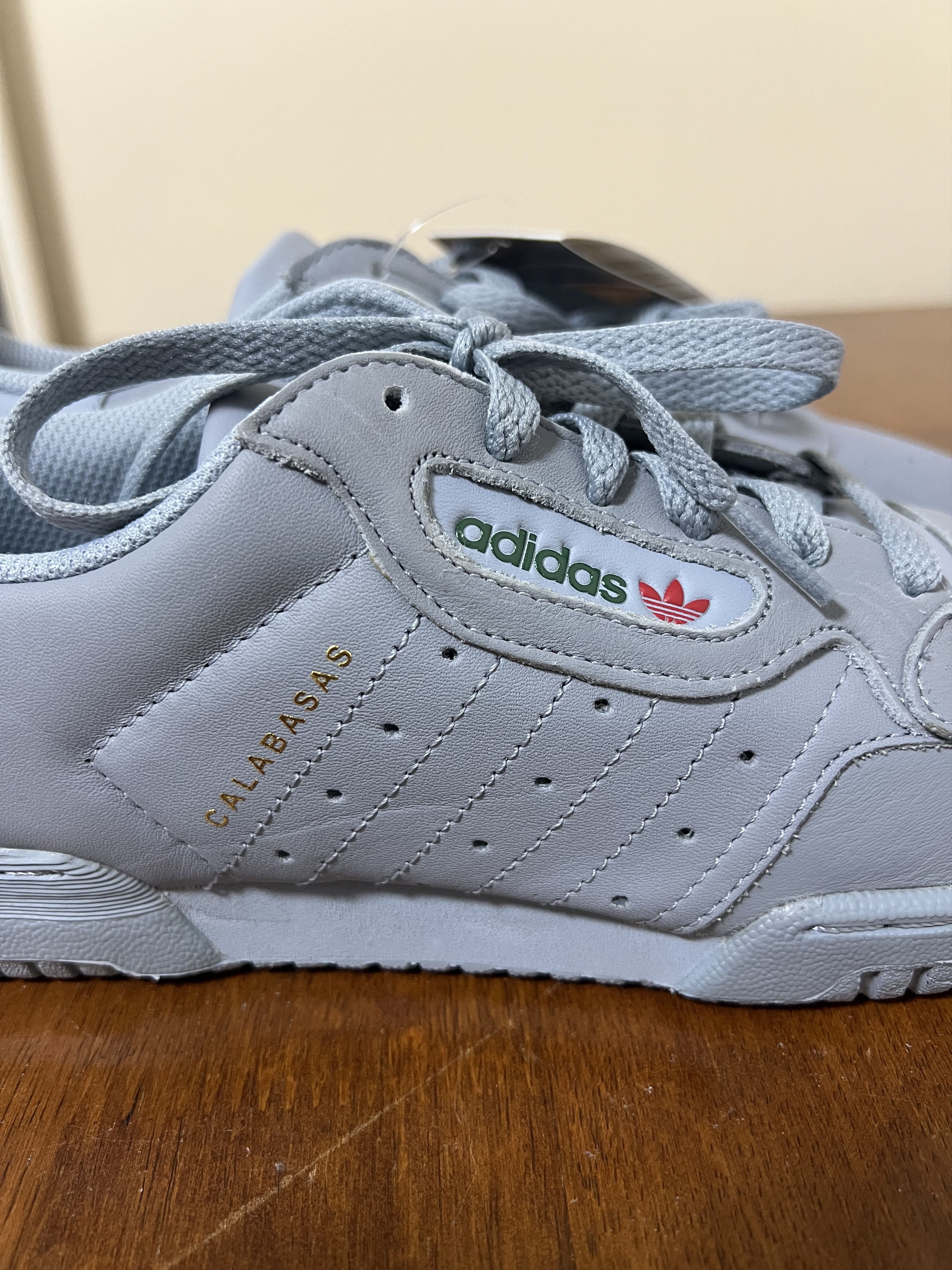 Adidas 💚 2017 Adidas Yeezy Powerphase Calabasas Grey/Supcol/Supcol Size US 9.5 / EU 42-43 - 5 Thumbnail