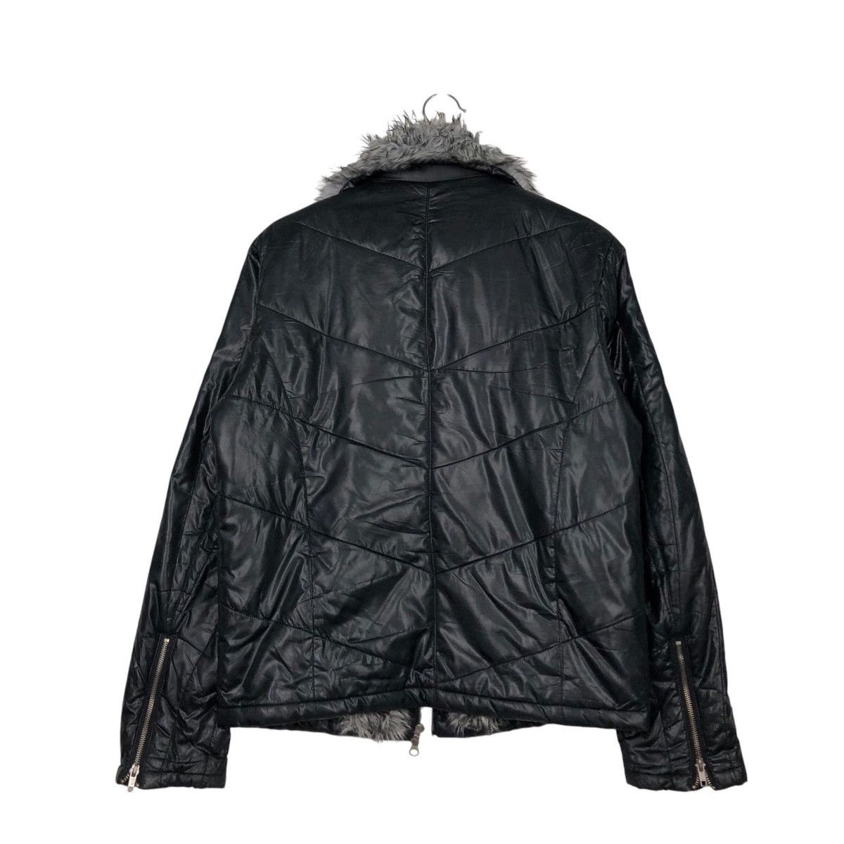 Japanese Brand 📌Vintage Light Puffer Jacket Spinash Mink Fur Hoodie Size US L / EU 52-54 / 3 - 9 Thumbnail