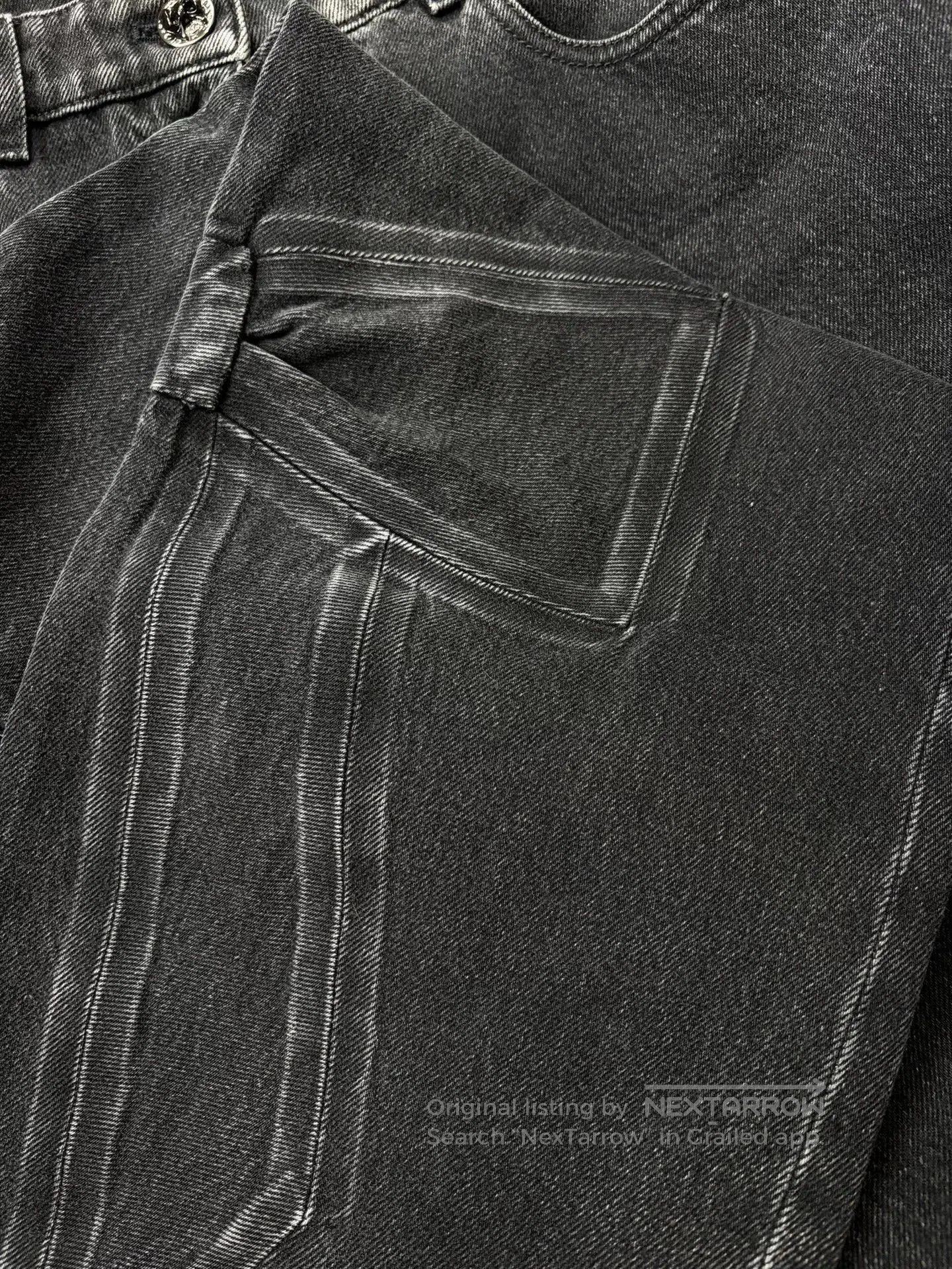 Chanel Chanel Black Bow Denim Jeans Size 38. Size US 38 / EU 54 - 4 Thumbnail