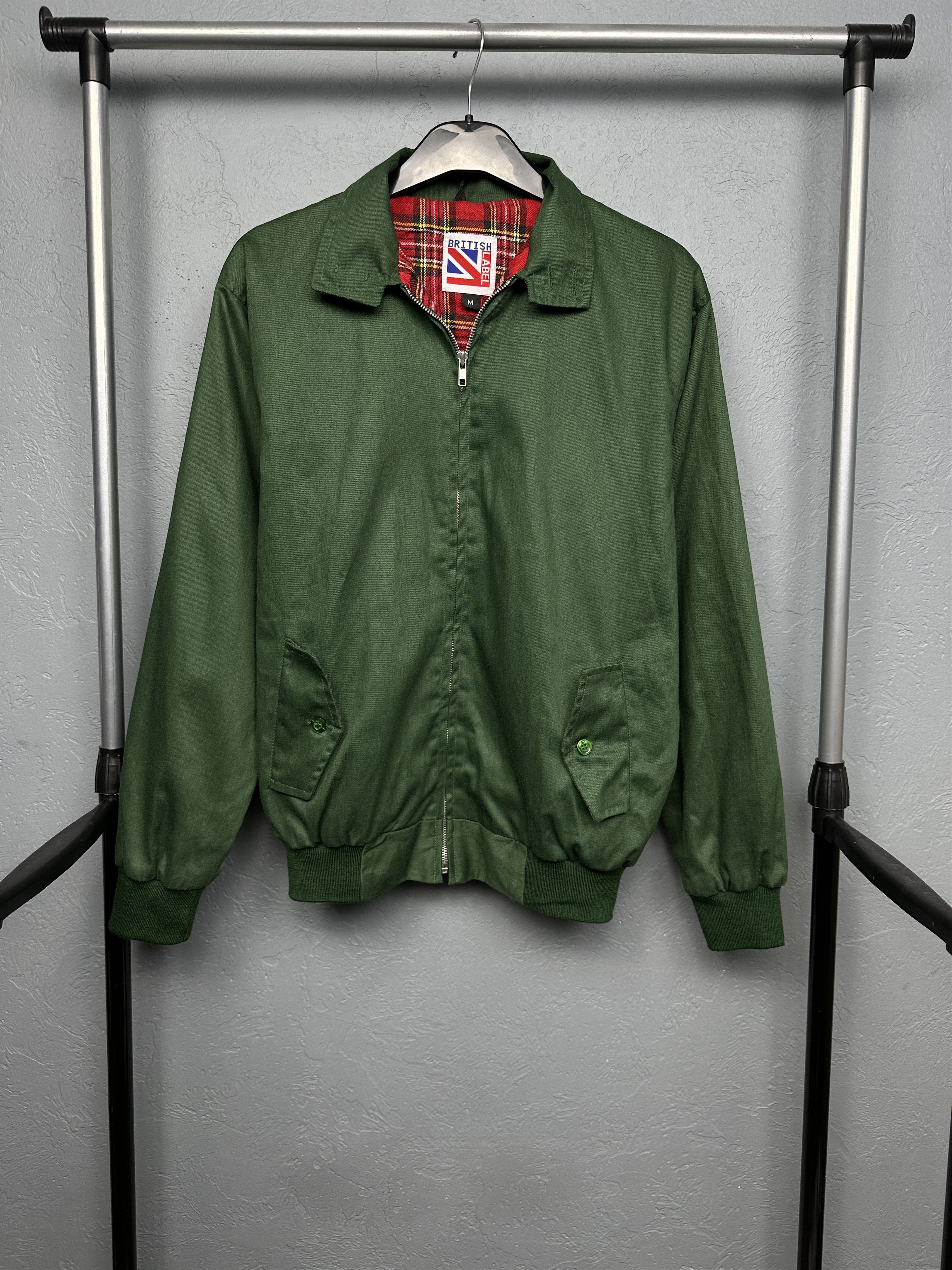 New England Outerwear Vintage England Plaid Lined Collared Bomber Jacket Size US M / EU 48-50 / 2 - 1 Thumbnail