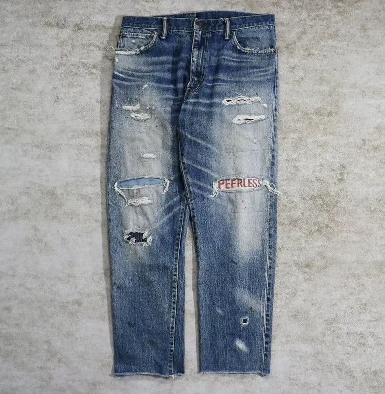 パンツ visvim ICT JOURNEYMAN PANTS TACKED DMGD 楽天市場】ビズビム VISVIM サイズ:2 0223905005003 JOURNEYMAN PANTS