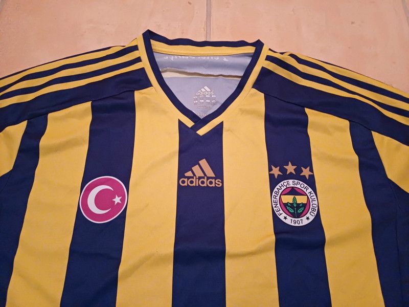 Adidas Adidas Fenerbahce 2014/15 home shirt Size US XXL / EU 58 / 5 - 3 Thumbnail