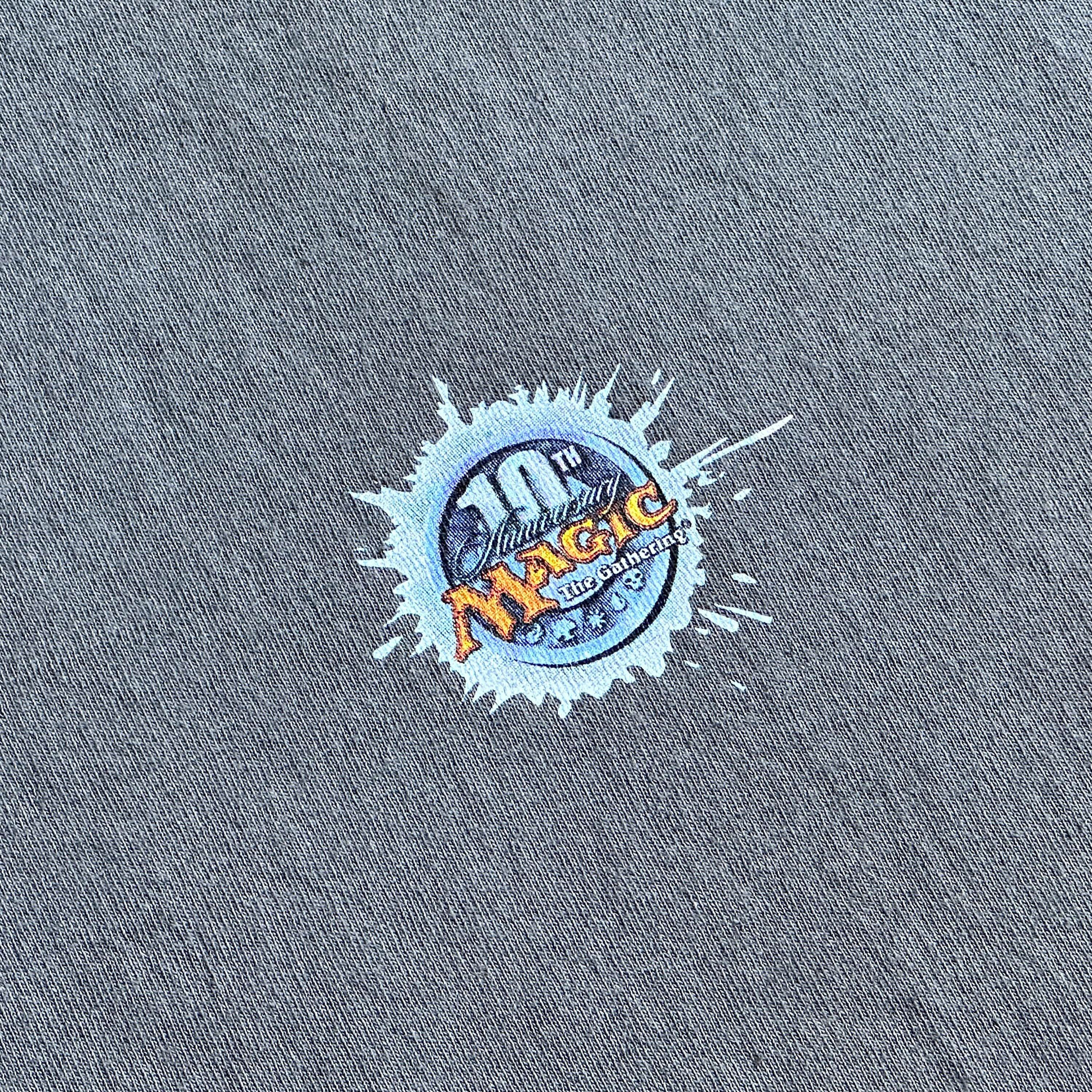 Vintage Magic the Gathering Mirrodin 10th Anniversary Promo T-Shirt Size US L / EU 52-54 / 3 - 5 Thumbnail