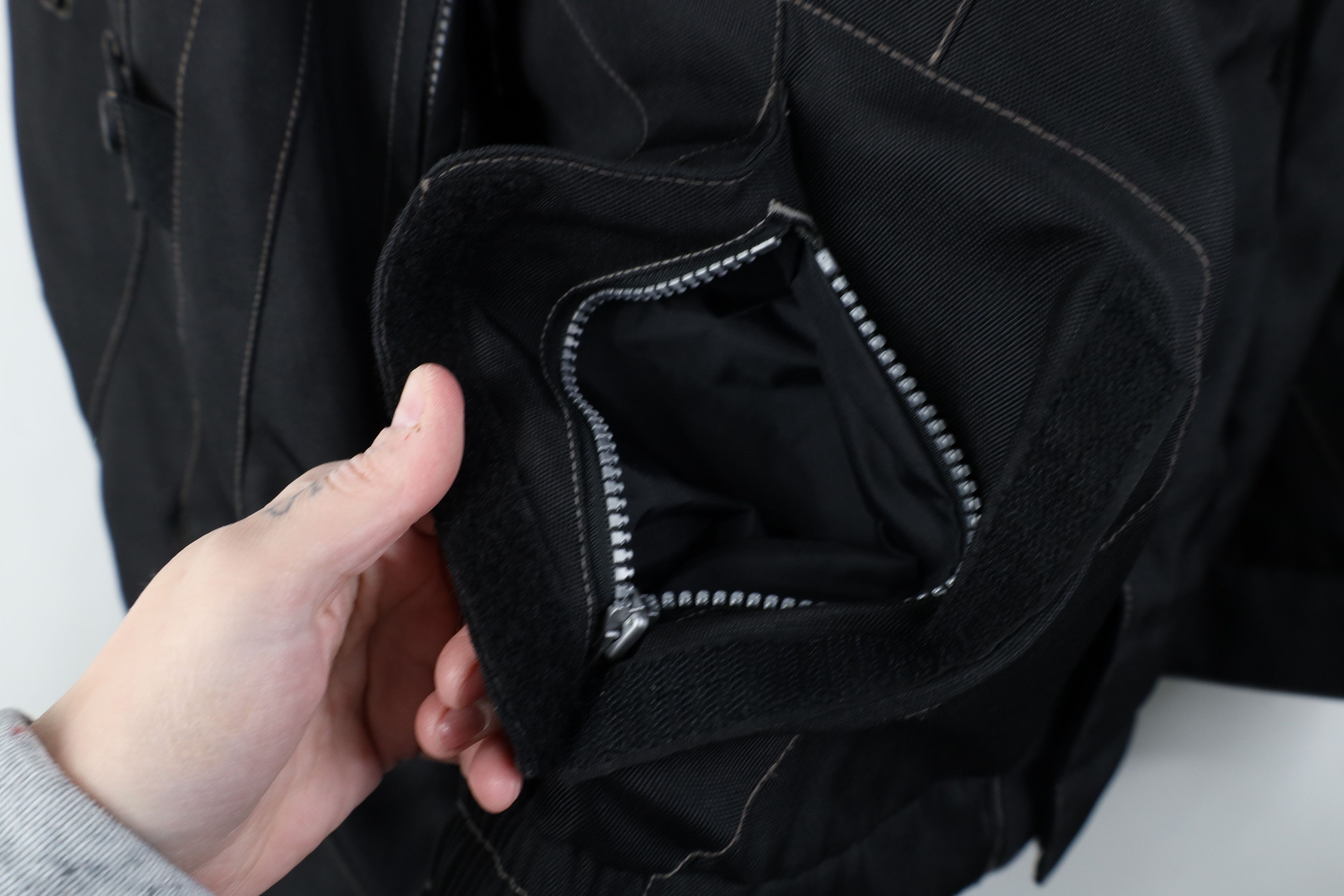Vintage Vintage Streetwear Motorcycle Racing Riding Jacket Black Size US XXL / EU 58 / 5 - 7 Thumbnail