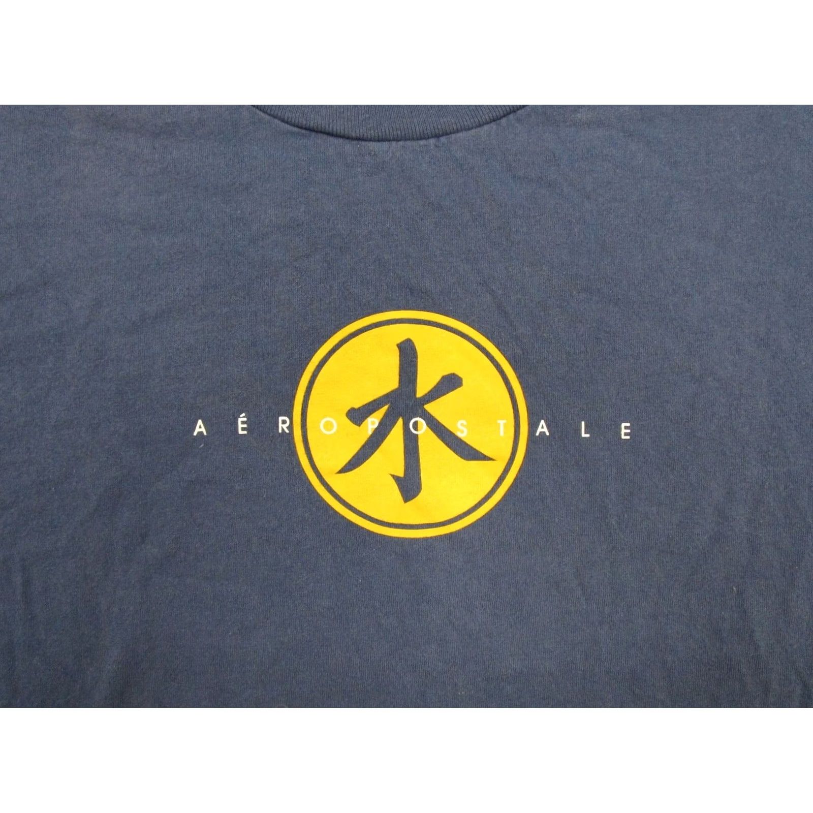 Aeropostale VINTAGE Aeropostale T-Shirt Skater Japanese Spell Out Crew Neck Short Sleeve Size L Blue Men Size US L / EU 52-54 / 3 - 2 Thumbnail