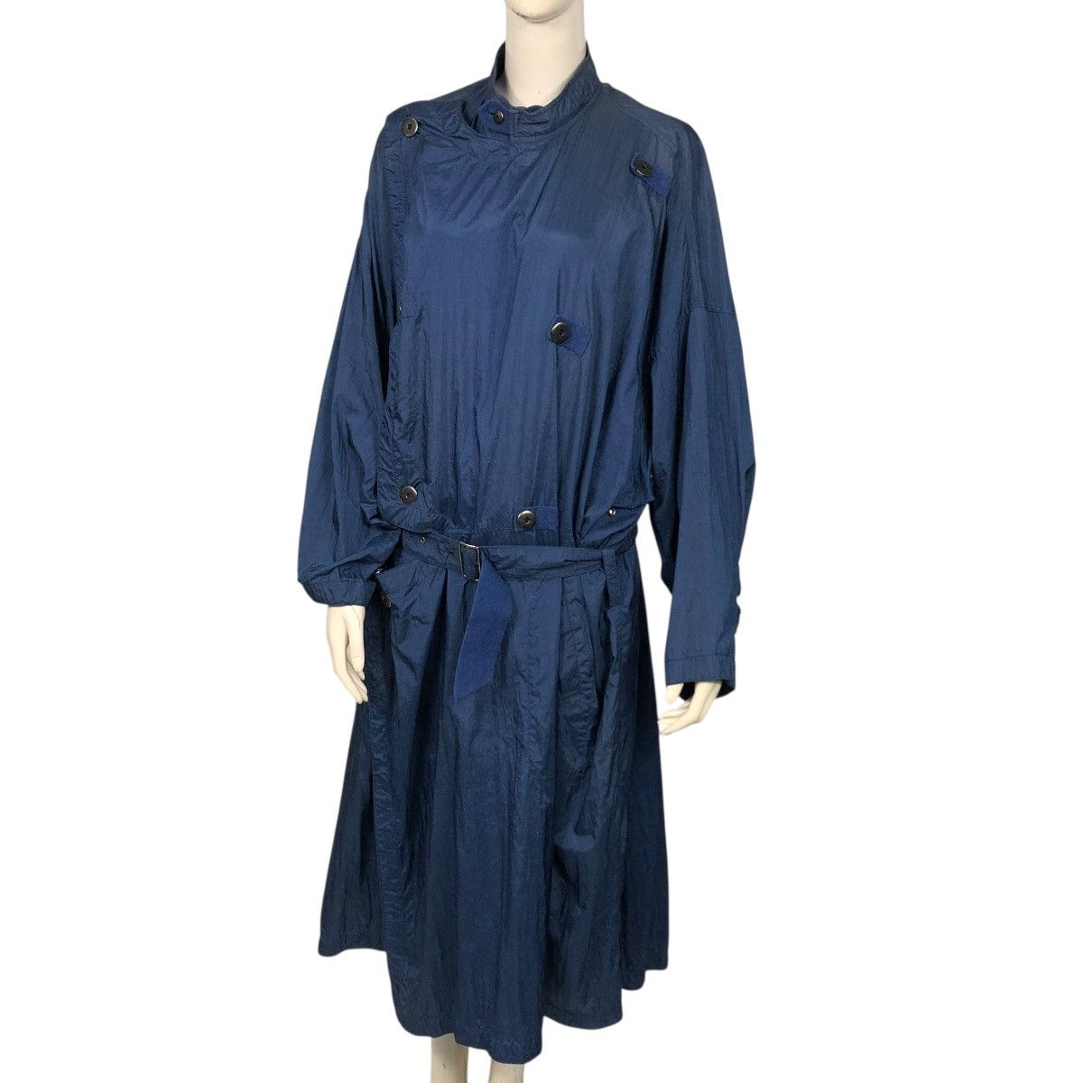 Issey Miyake 🔥VINTAGE 80’s NYLON LONG JACKET ISSEY MIYAKE BONDAGE DESIGN Size US M / EU 48-50 / 2 - 14 Thumbnail