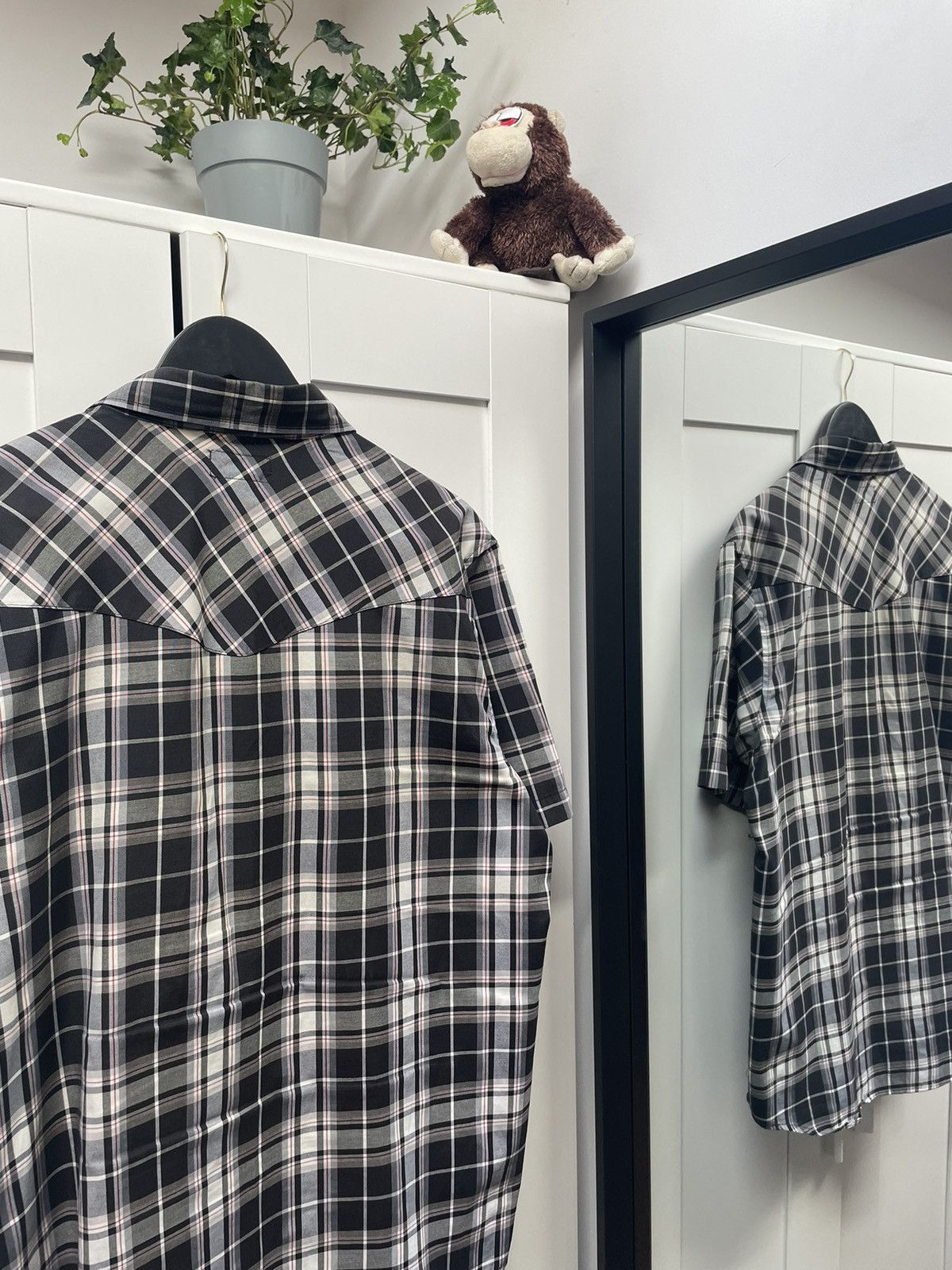 Dickies Vintage Dickies Men’s Short Sleeve Plaid Shirt Size US L / EU 52-54 / 3 - 7 Thumbnail