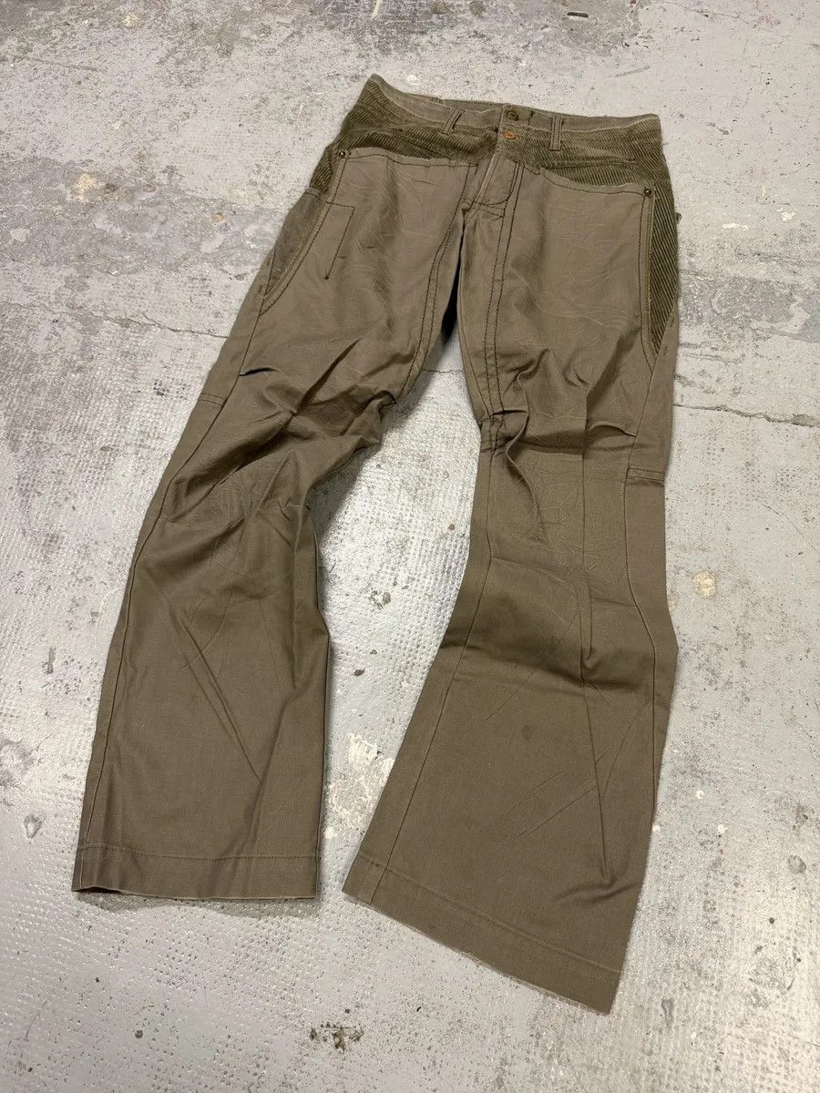 Marithe + Francois Girbaud 2000s Marithé + François Girbaud Brown Contemporary Pants Size US 32 / EU 48 - 6 Thumbnail