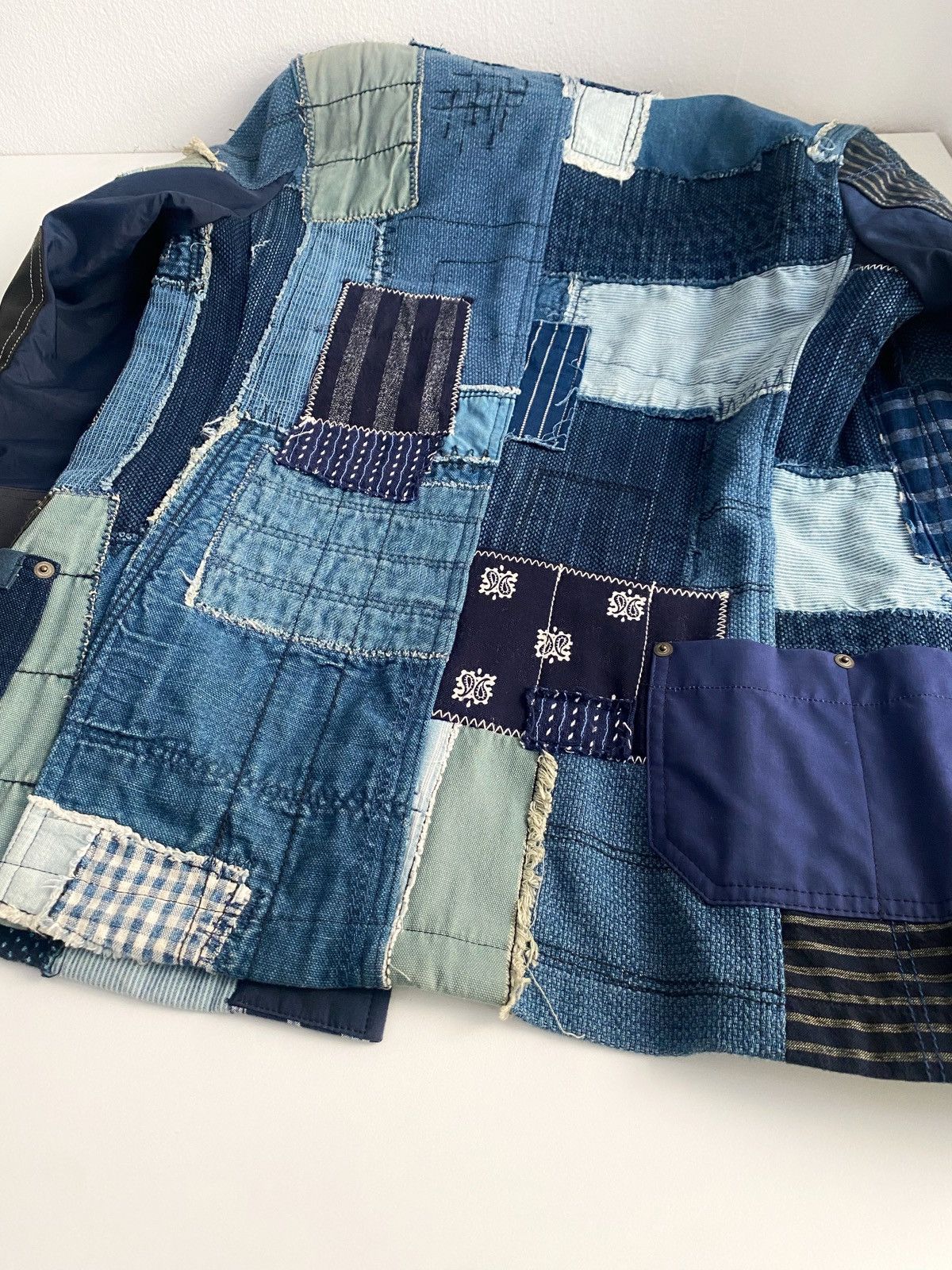 Comme des Garcons × Junya Watanabe Junya Watanabe boro patchwork coat Size US S / EU 44-46 / 1 - 7 Thumbnail