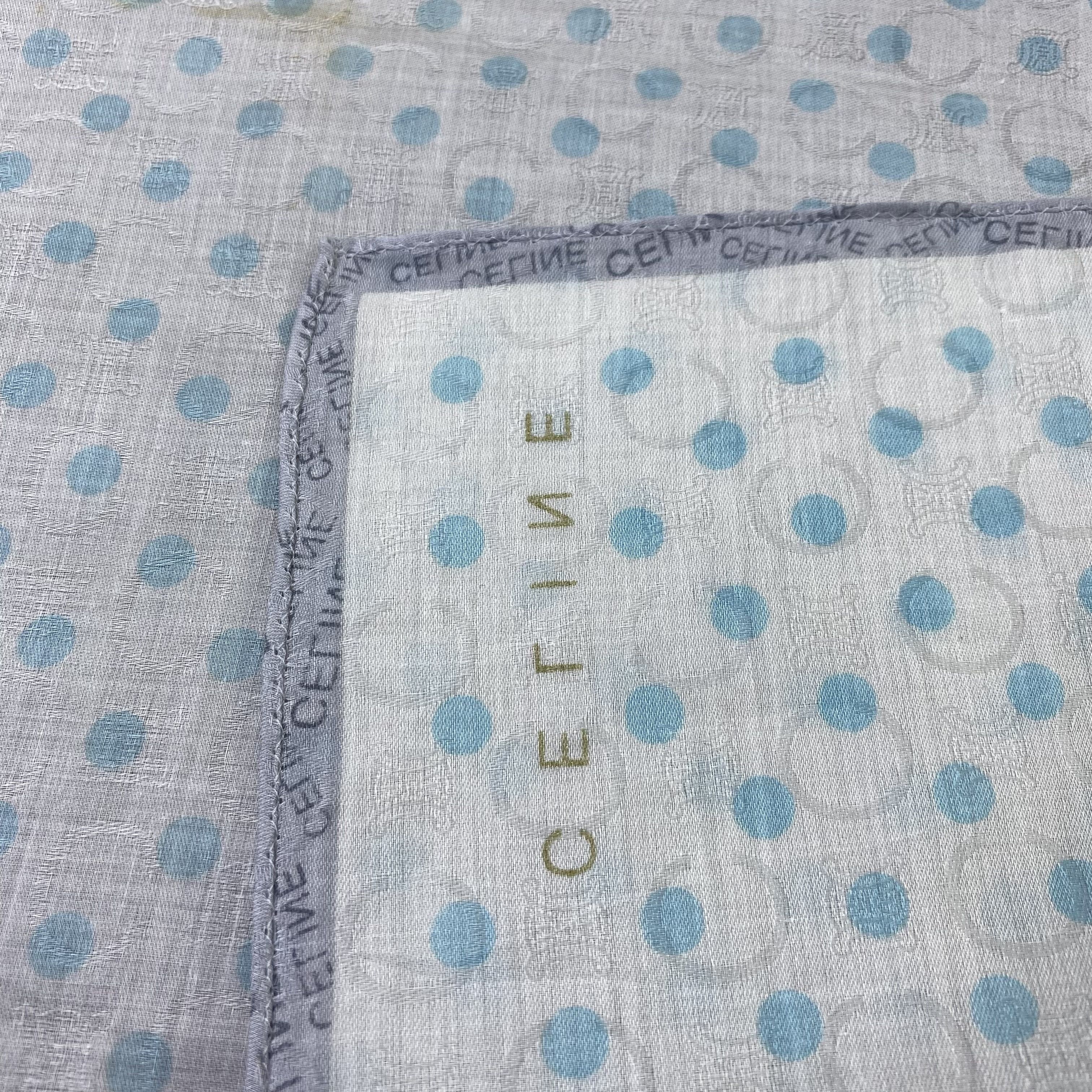 Celine Celine Handkerchief Neckerchief Bandana-B1765 Size ONE SIZE - 6 Thumbnail