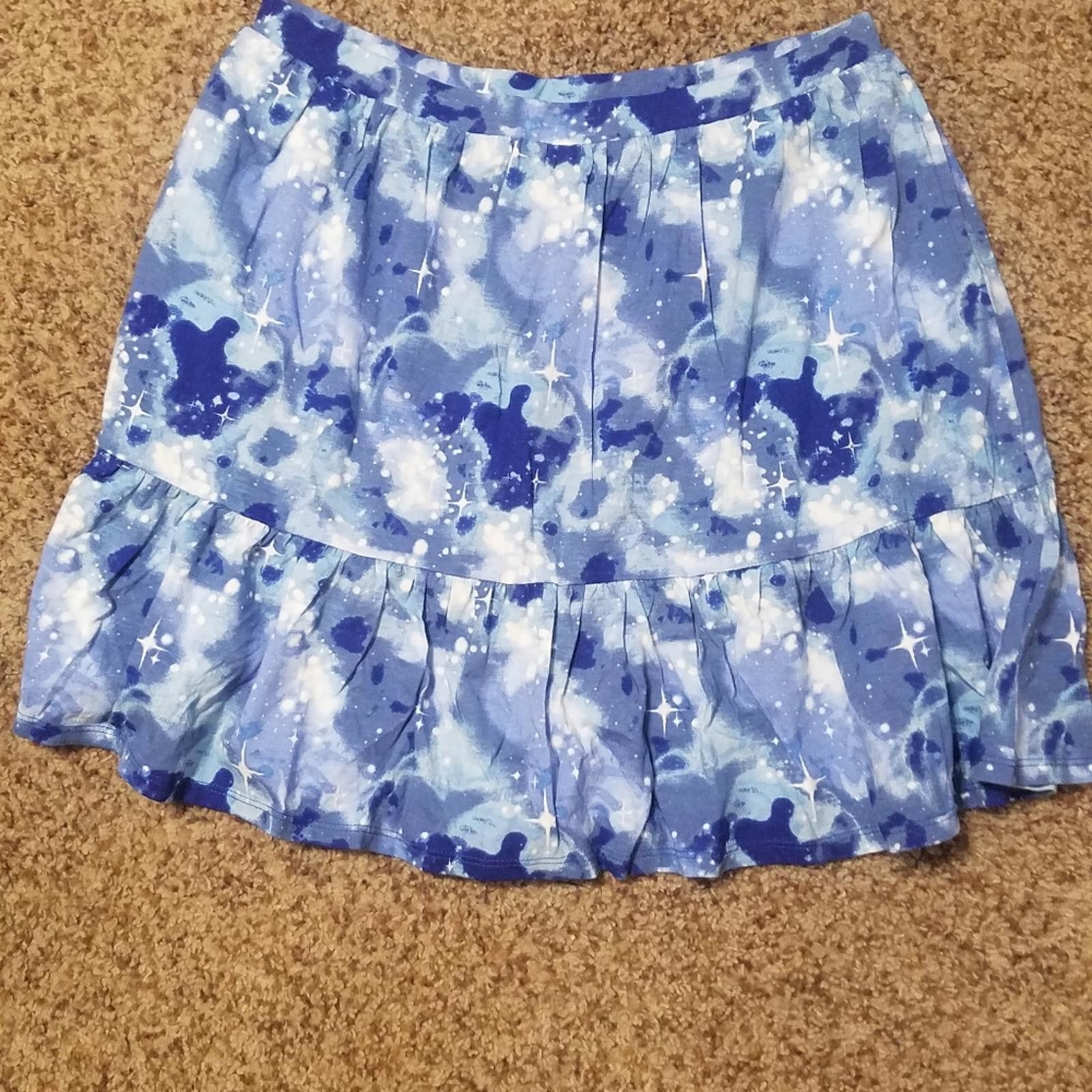 Lands' End NWT Lands End Moonstruck Blue Galaxy XL Skorts Size US 26 / EU 42 - 1 Thumbnail