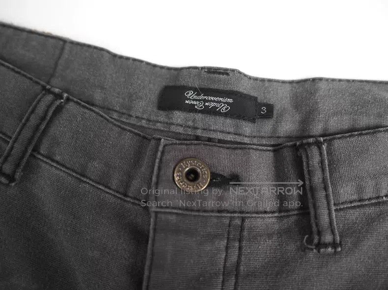 Undercover Undercover size L Grey Splattered Work Pants Size US 27 - 3 Thumbnail