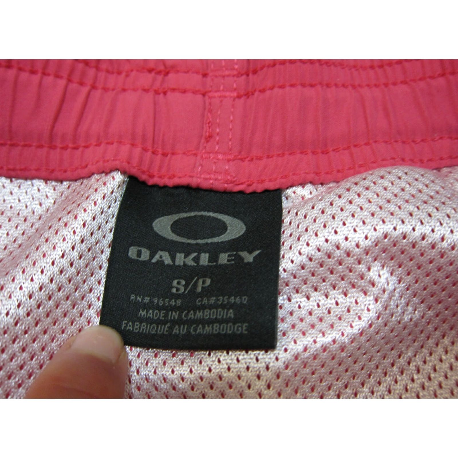 Oakley Oakley Pink Swim Beach Lined High Rise Cargo Board Shorts Women S Small-Medium Size 30" / US 8 / IT 44 - 2 Thumbnail