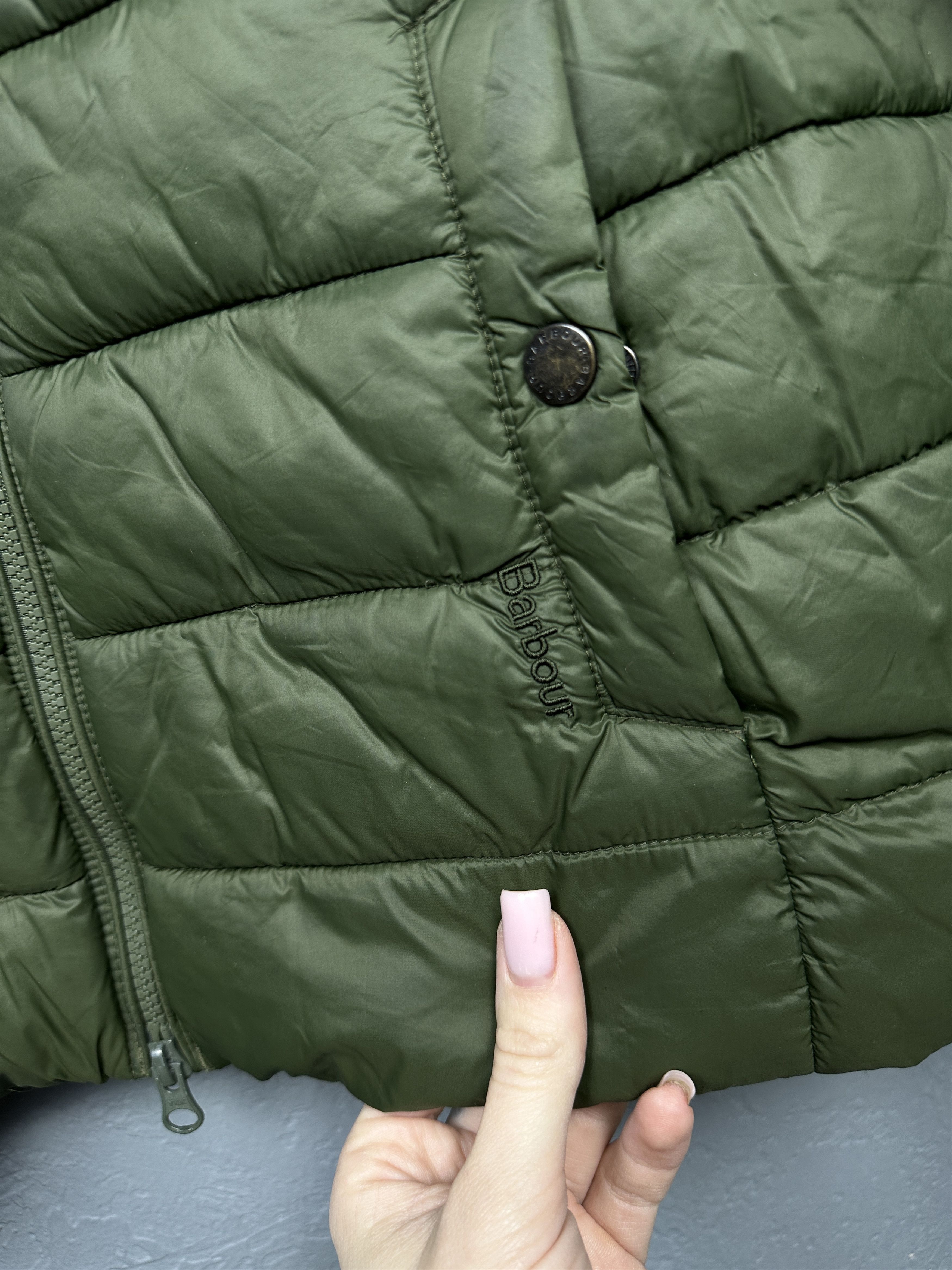 Barbour Barbour Womens Shaw Quilted Puffer Jacket Size L / US 10 / IT 46 - 6 Thumbnail