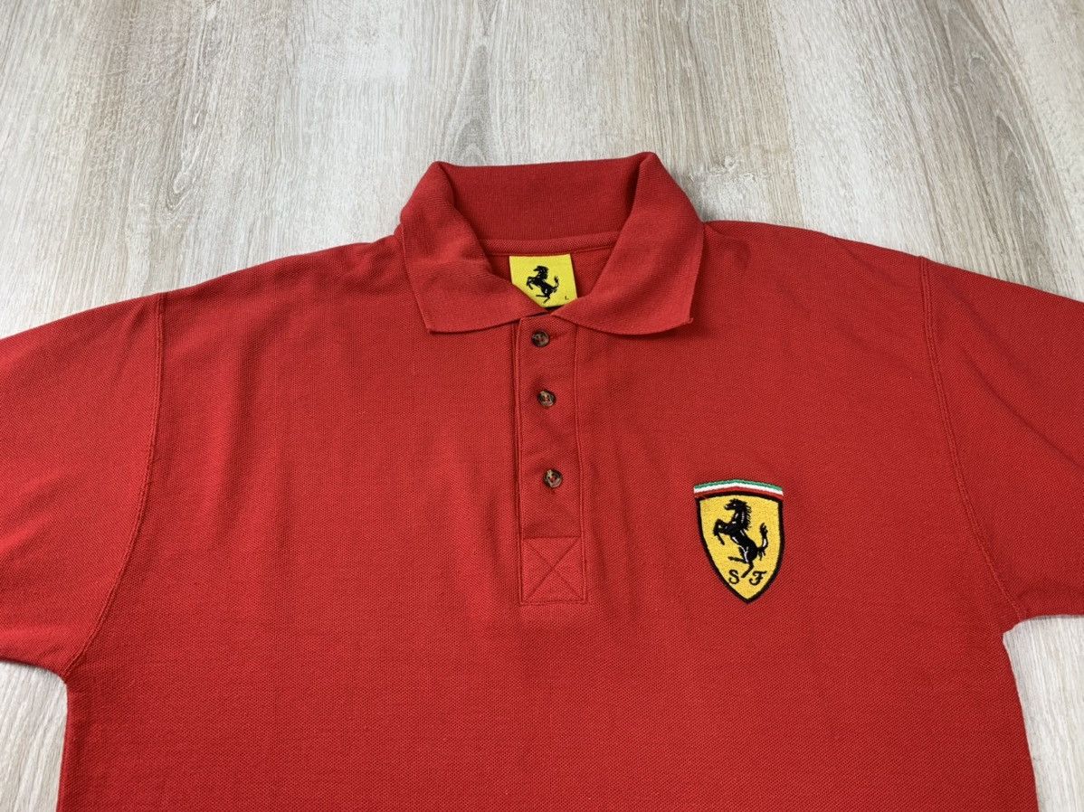 Vintage Mens vintage t shirt Ferrari Size L Size US L / EU 52-54 / 3 - 3 Thumbnail