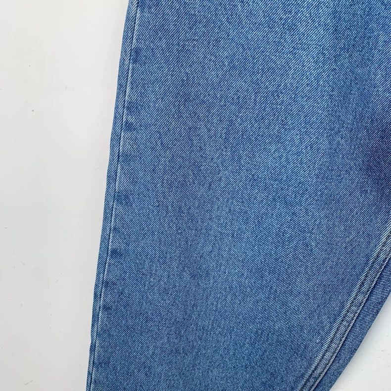 Loewe Loewe Blue wavy cotton denim casual trousers Size 31" - 4 Thumbnail