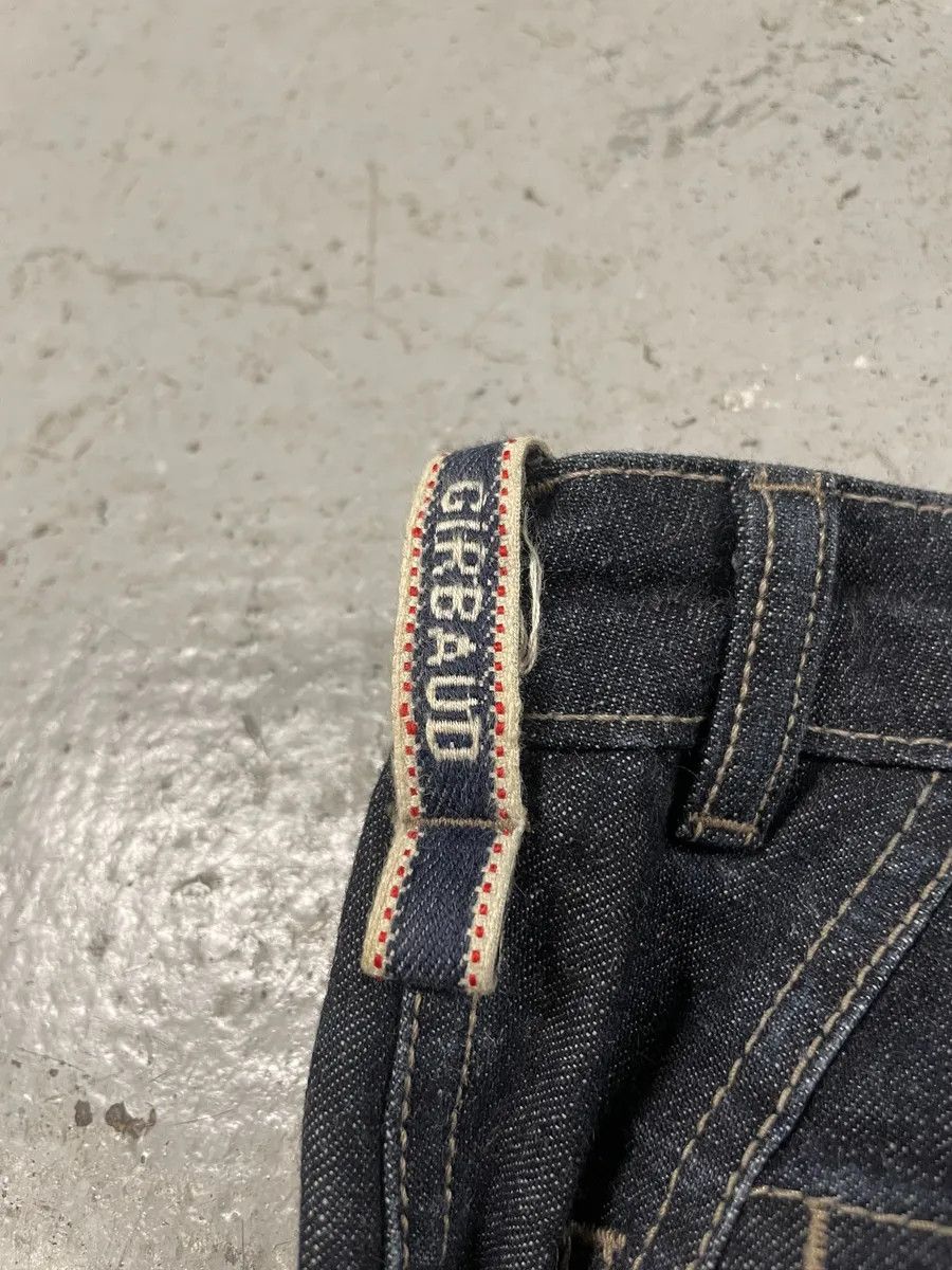 Marithe + Francois Girbaud 1990s Marithé + François Girbaud Navy Brut Large Denim Structured Jeans Size US 34 / EU 50 - 7 Thumbnail