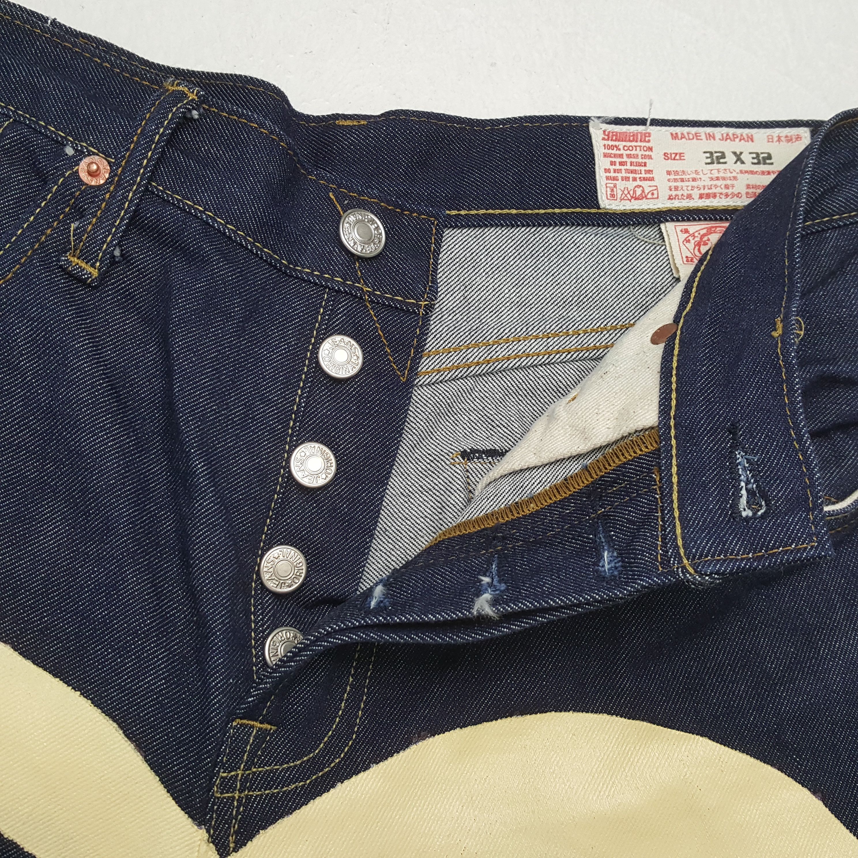 Japanese Brand × Vintage EVISU Japanese Brand Streetwear Custom Daicock Jeans Size US 32 / EU 48 - 13 Thumbnail