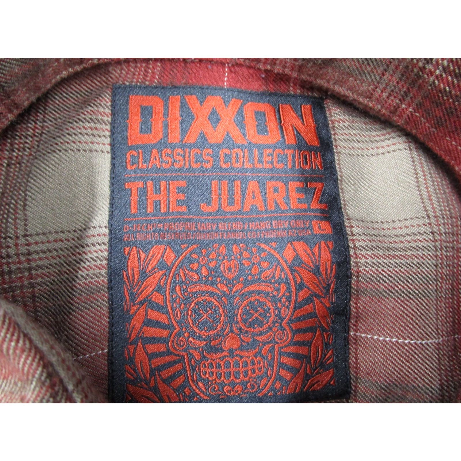 Vintage Dixxon Flannel Shirt Men Large Brown The Juarez Button Up Flannel Pearl Snaps Size US L / EU 52-54 / 3 - 3 Thumbnail