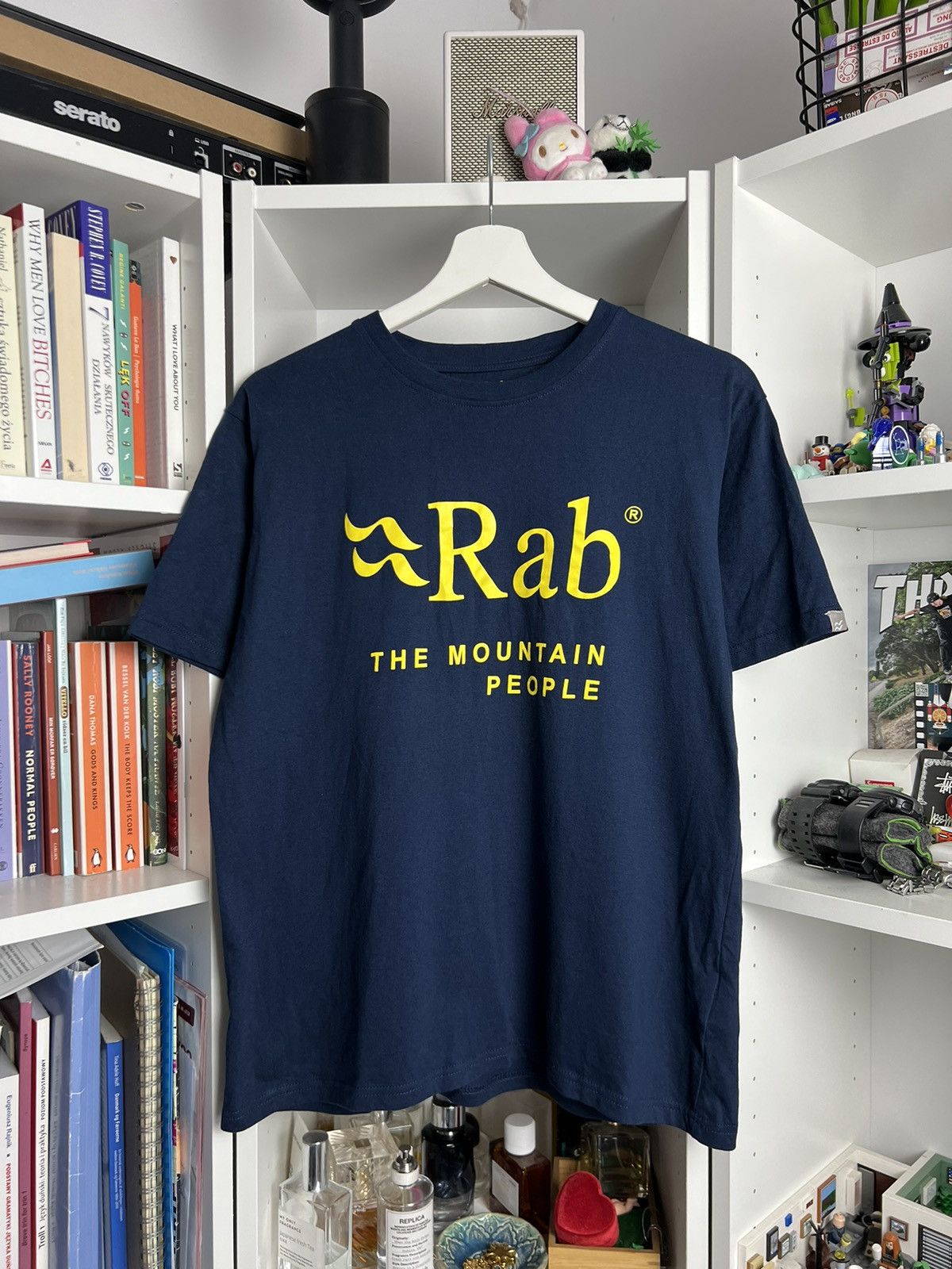 Rab Rab big logo printed t-shirt tee S outdoor gorpcore trekking Size US S / EU 44-46 / 1 - 1 Thumbnail