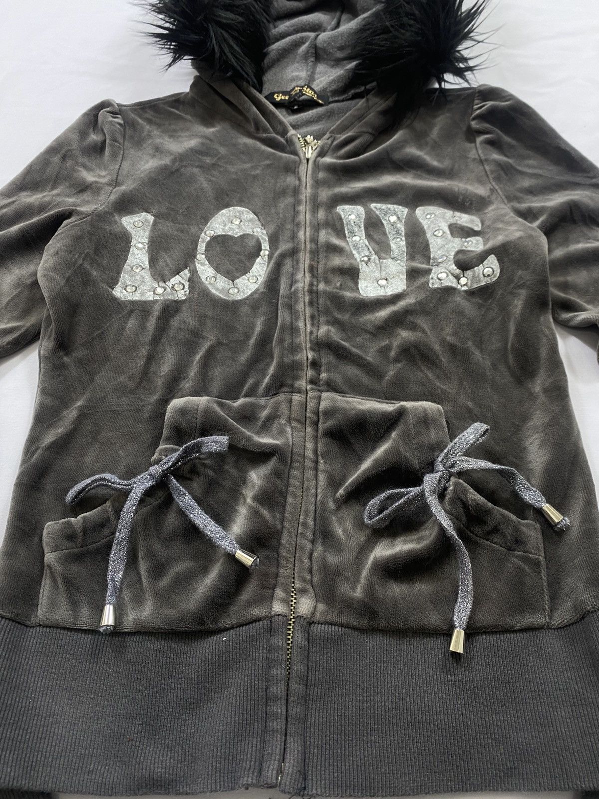If Six Was Nine Sick Faux Fur velvet zip Hoodie Love Size US S / EU 44-46 / 1 - 4 Thumbnail