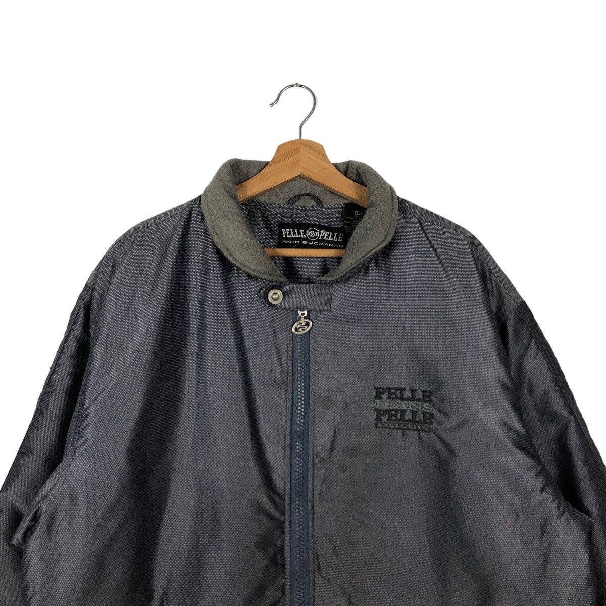 Marc Buchanan 🔥VINTAGE OVERSIZED JACKET PELLE PELLE MARC BUCHANAN Size US L / EU 52-54 / 3 - 3 Thumbnail