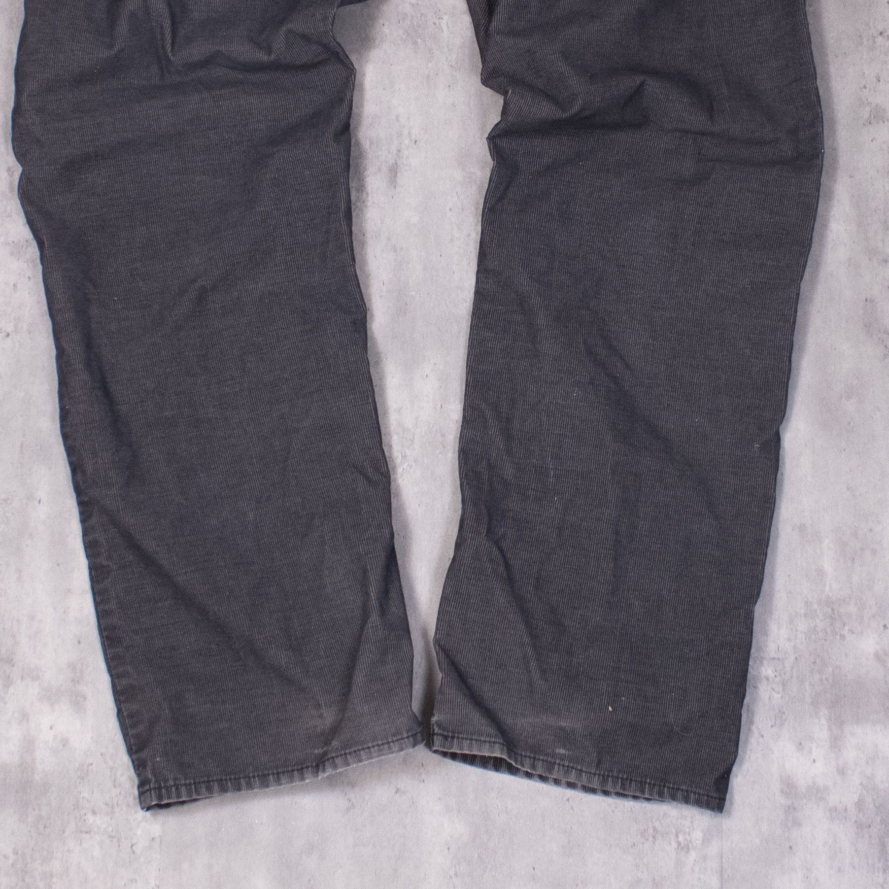 Calvin Klein × Vintage Y2K 2000's Calvin Kelin Relaxed Baggy Wide Corduroy Pant's Size US 37 - 14 Thumbnail