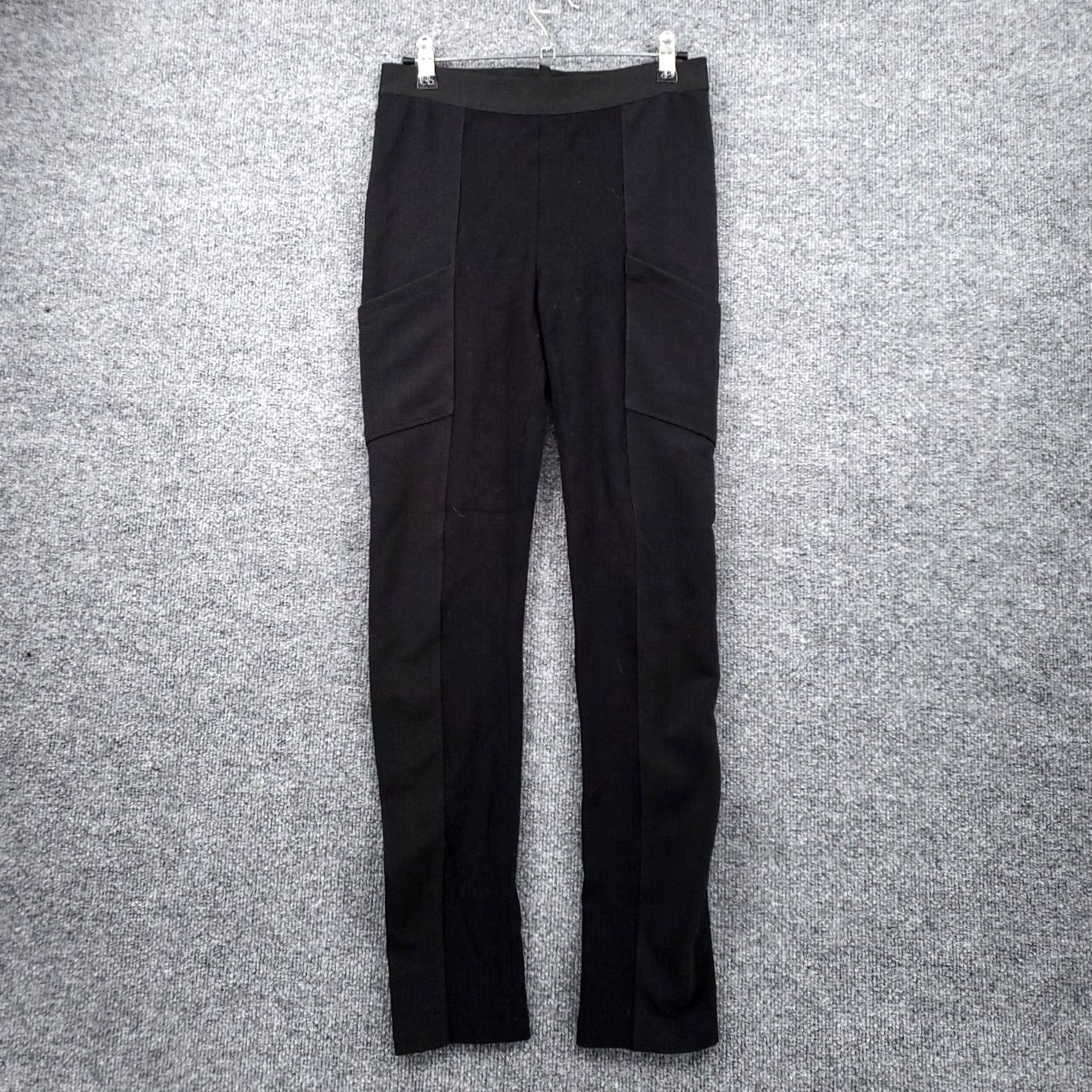 Bcbgmaxazria BCBGMAXAZRIA Pants Womens S Black Jegging Mid Rise Lined Pockets Pull On Casual Skinny 28in Inseam Classic American Style Mens? Size 28" / US 6 / IT 42 - 2 Thumbnail