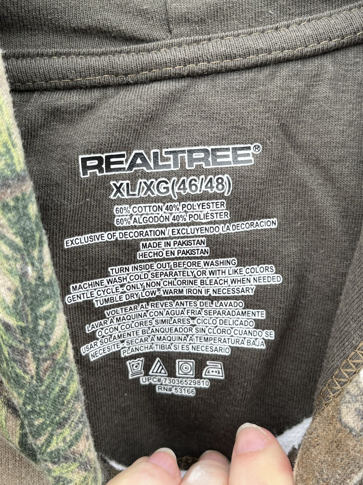 Carhartt Realtree camo boxy fit blank hoodie skater streetwear hype Size US XL / EU 56 / 4 - 9 Thumbnail
