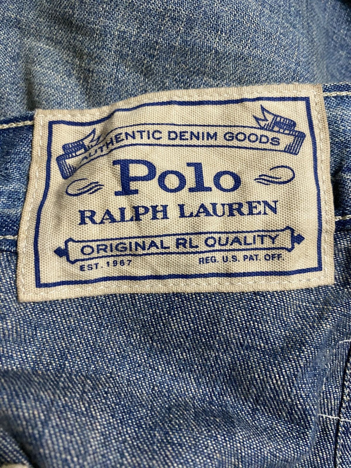 RRL Ralph Lauren Polo Ralph Lauren Patchwork Denim Pants Size US 39 - 11 Thumbnail