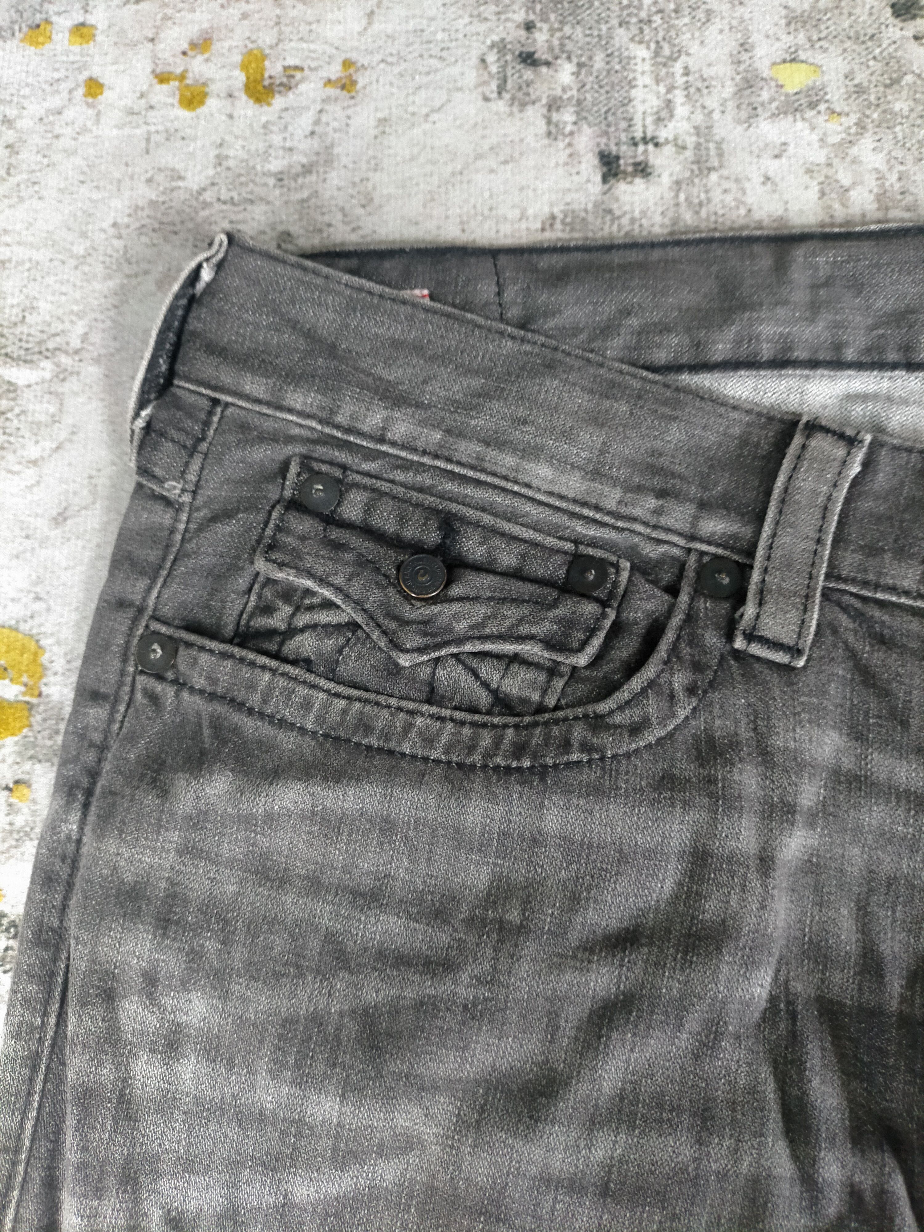 True Religion True Religion Ricky Mudwash Dirty Jeans Size US 42 / EU 58 - 4 Thumbnail
