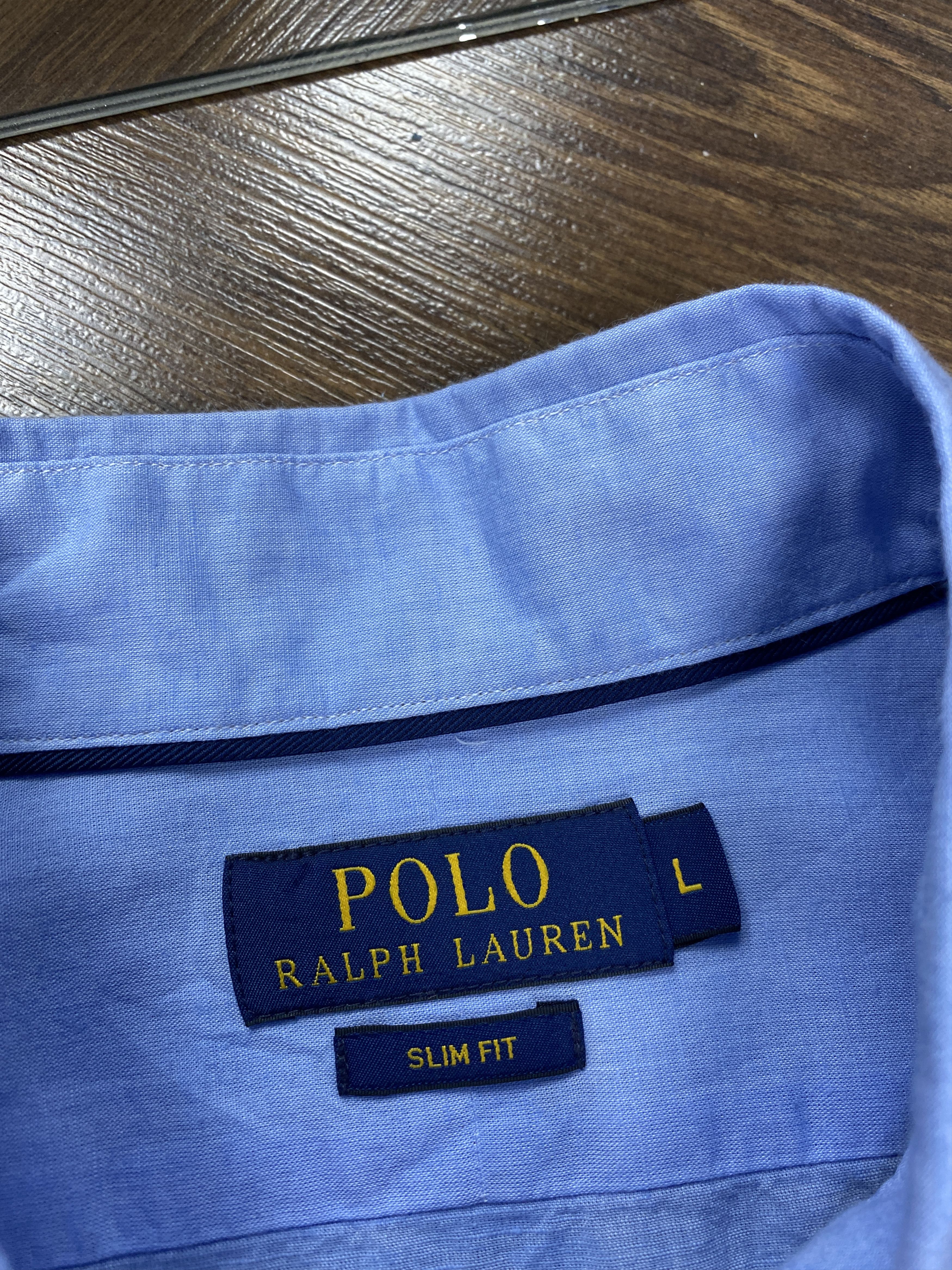Polo Ralph Lauren × Ralph Lauren Polo Ralph Lauren vintage long sleeve shirt y2k slim fit Size US L / EU 52-54 / 3 - 3 Thumbnail