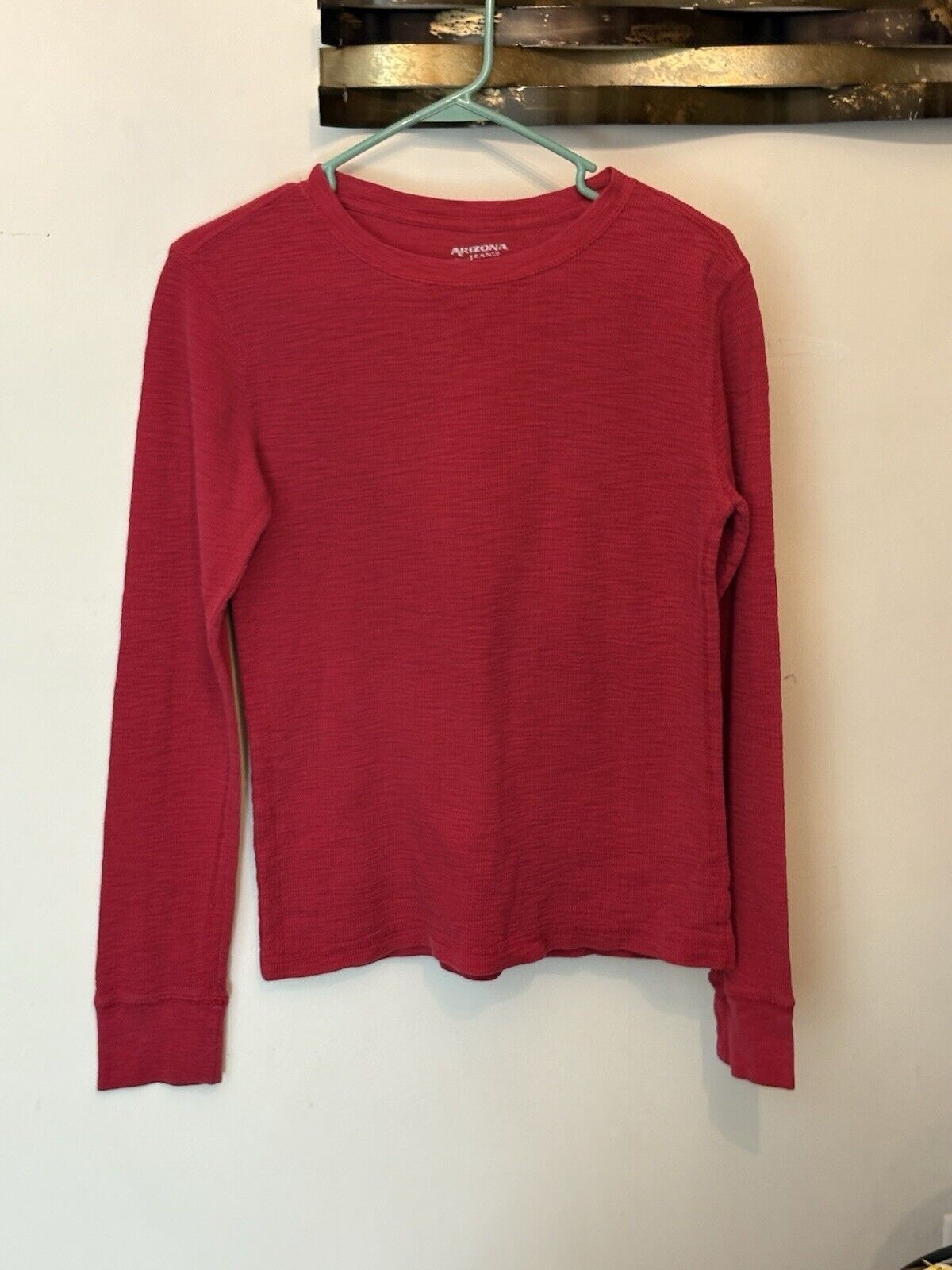 Arizona Jean Co. Arizona Jeans Co Red Thermal Long Sleeve Small Size US S / EU 44-46 / 1 - 1 Thumbnail