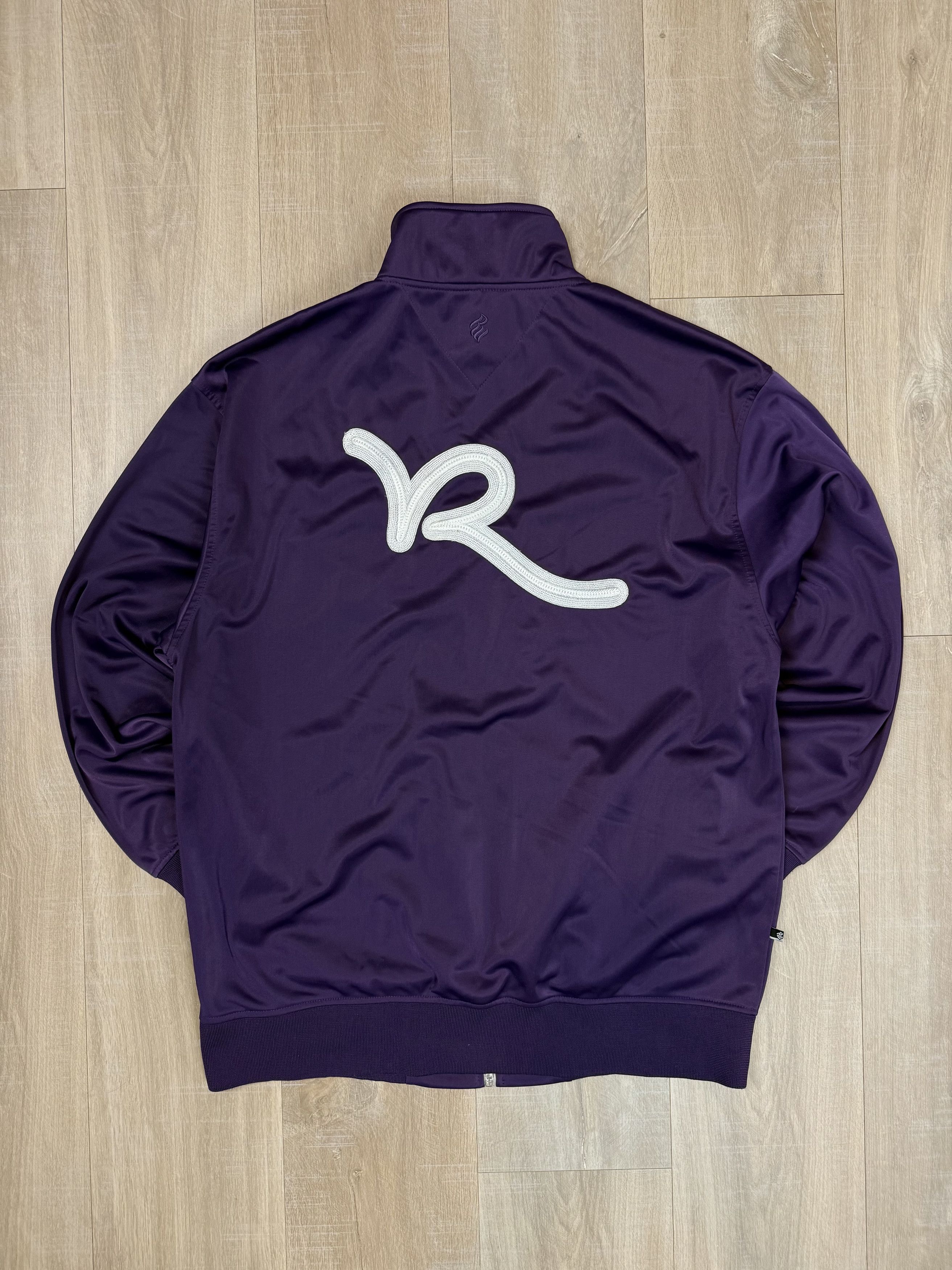 Rocawear Rocawear Big Logo Track Jacket Tracksuit Jacket Violet Rap Size US XXL / EU 58 / 5 - 2 Thumbnail