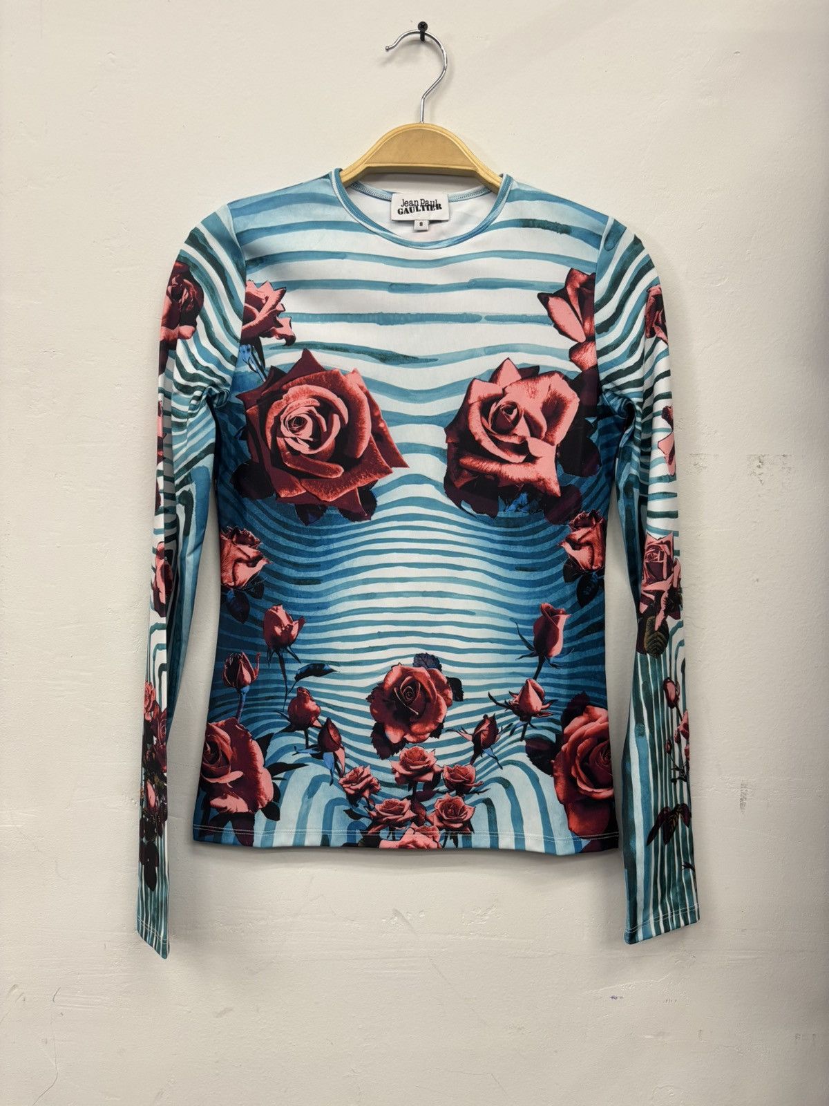 Jean Paul Gaultier Jean Paul Gaultier Flower Body Morphing Long-Sleeve Top Size S / US 4 / IT 40 - 1 Thumbnail
