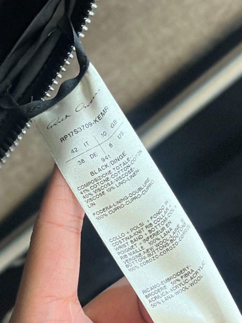 Rick Owens Rick Owens Ray coat-2506 Size US XS / EU 42 / 0 - 5 Thumbnail