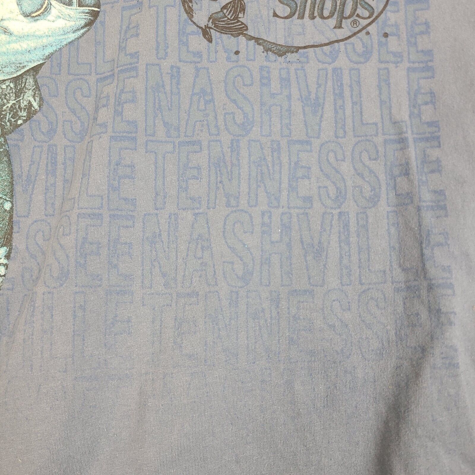 Bass Bass Pro Shops Nashville Guitar Fishing Tshirt/ Vintage Size Size US XXL / EU 58 / 5 - 7 Thumbnail