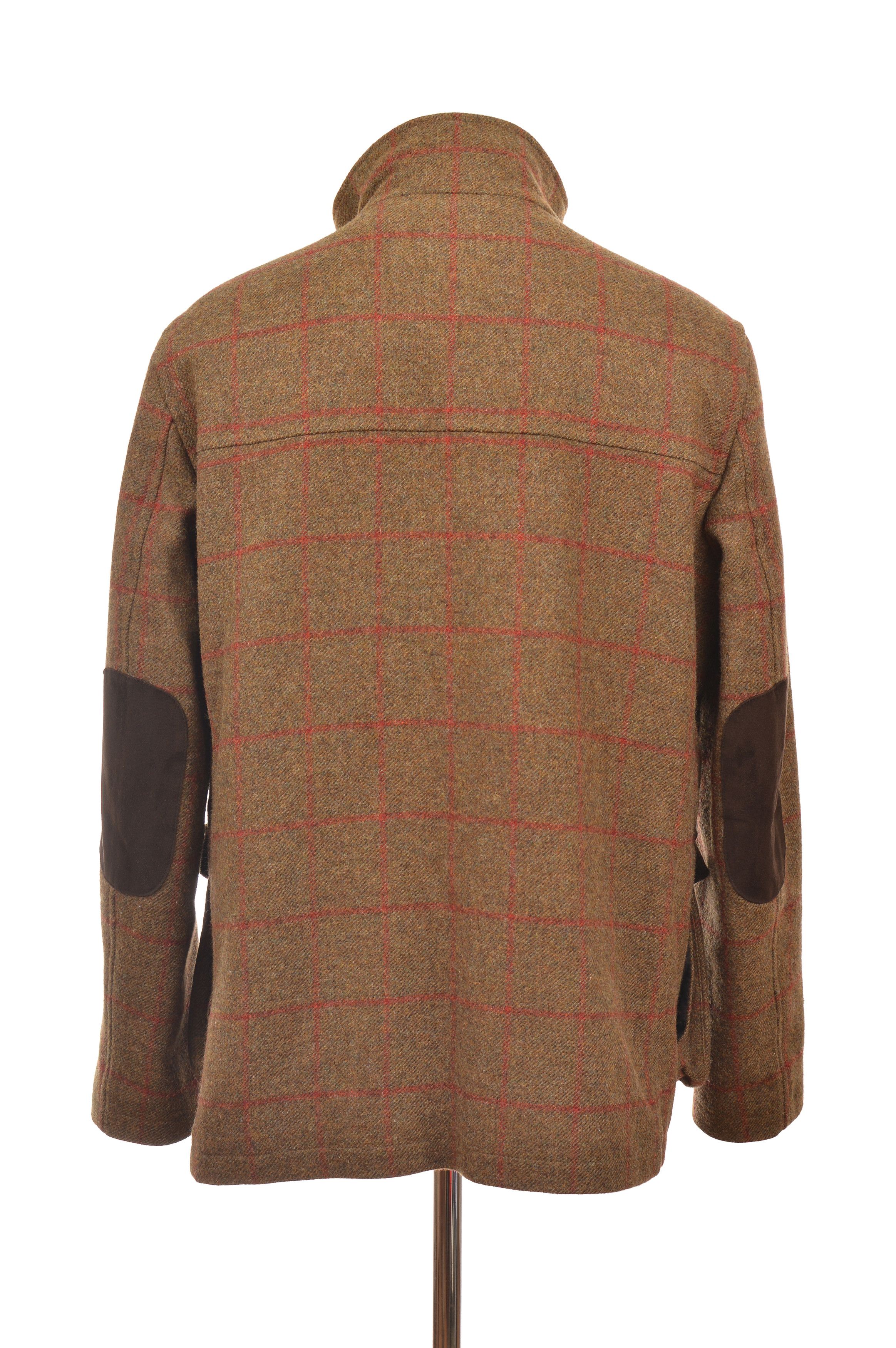 Burton DDP Montague Burton Tweed Check Coat Jacket Size US L / EU 52-54 / 3 - 3 Thumbnail