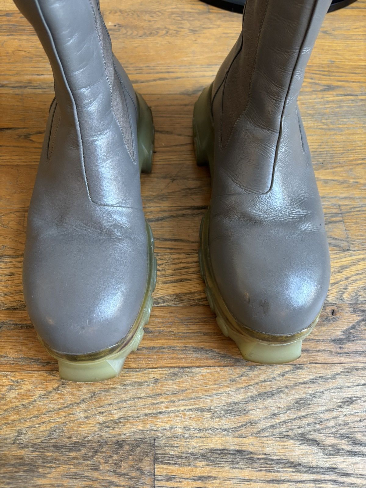 Rick Owens Final drop: Dust Bozo Beetle Tractor Boots Size US 11 / EU 44 - 10 Thumbnail