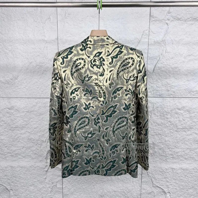 Alexander McQueen Alexander McQueen Green Cotton Men's Jacket . Size US M / EU 48-50 / 2 - 2 Thumbnail