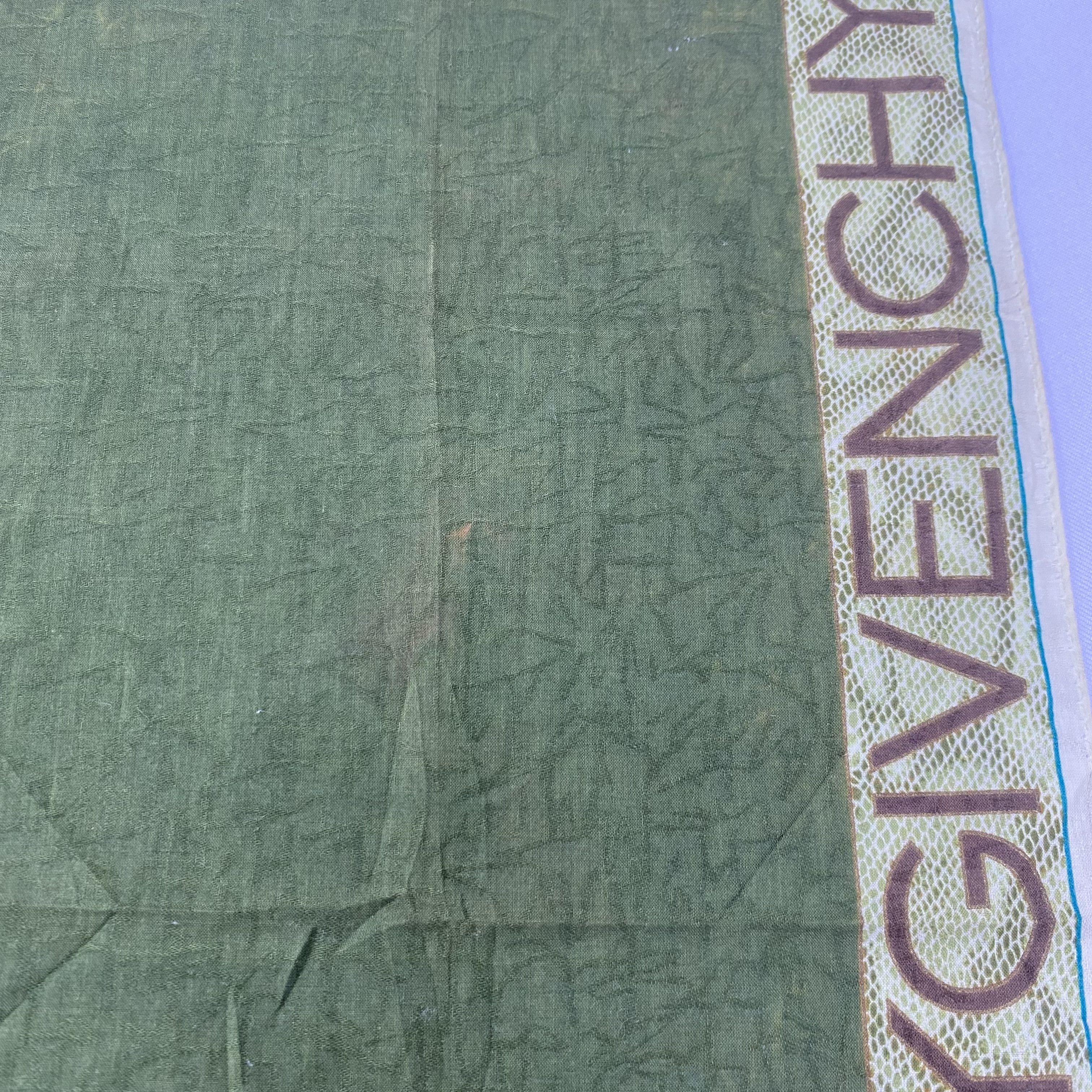 Givenchy Vintage Givenchy Handkerchief Neckerchief Bandana H189R Size ONE SIZE - 4 Thumbnail
