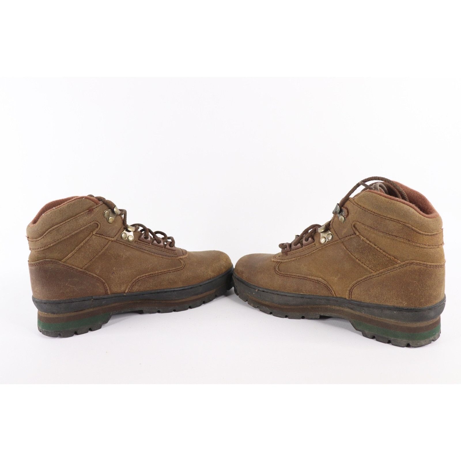 Vintage Deadstock Vintage 90s Steel Toe Suede Leather Boots Size US 6.5 / EU 39-40 - 6 Thumbnail