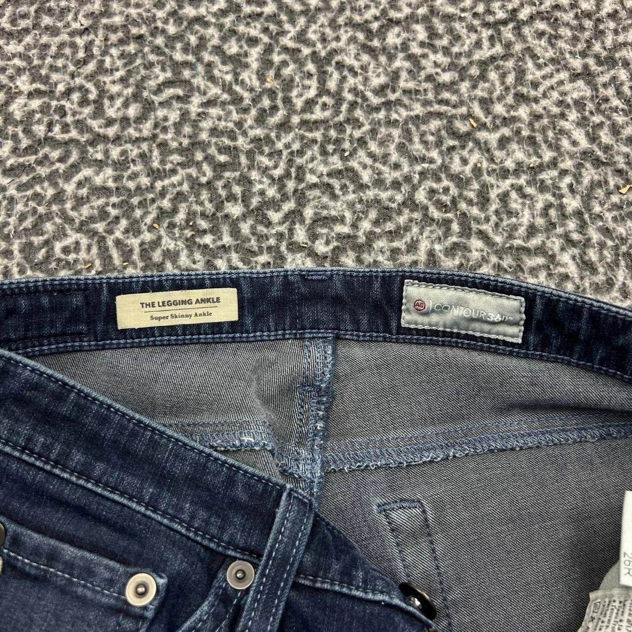 AG Adriano Goldschmied AG Adriano Goldschmied Legging Ankle Jeans 26R Denim 26x27 Size 26" / US 2 / IT 38 - 4 Thumbnail