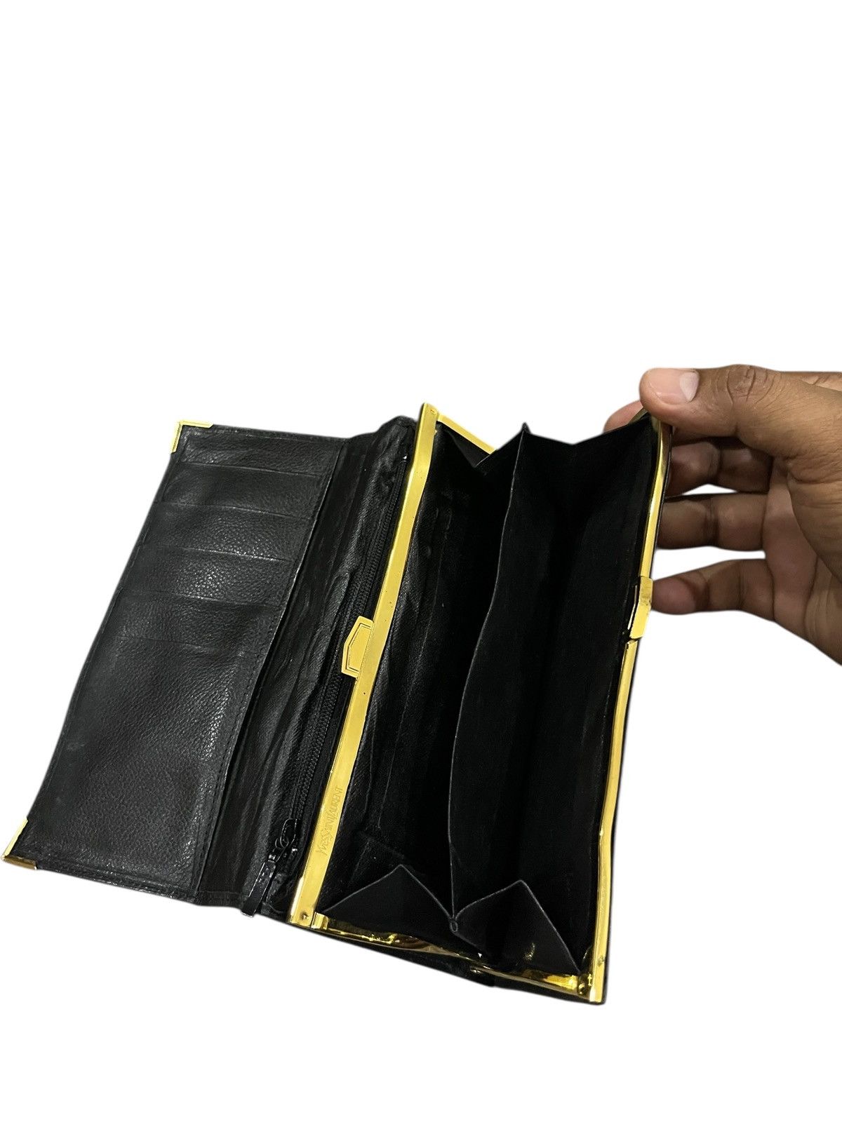 Yves Saint Laurent vintage YVESSAINTLAURENT leather wallet Size ONE SIZE - 8 Thumbnail