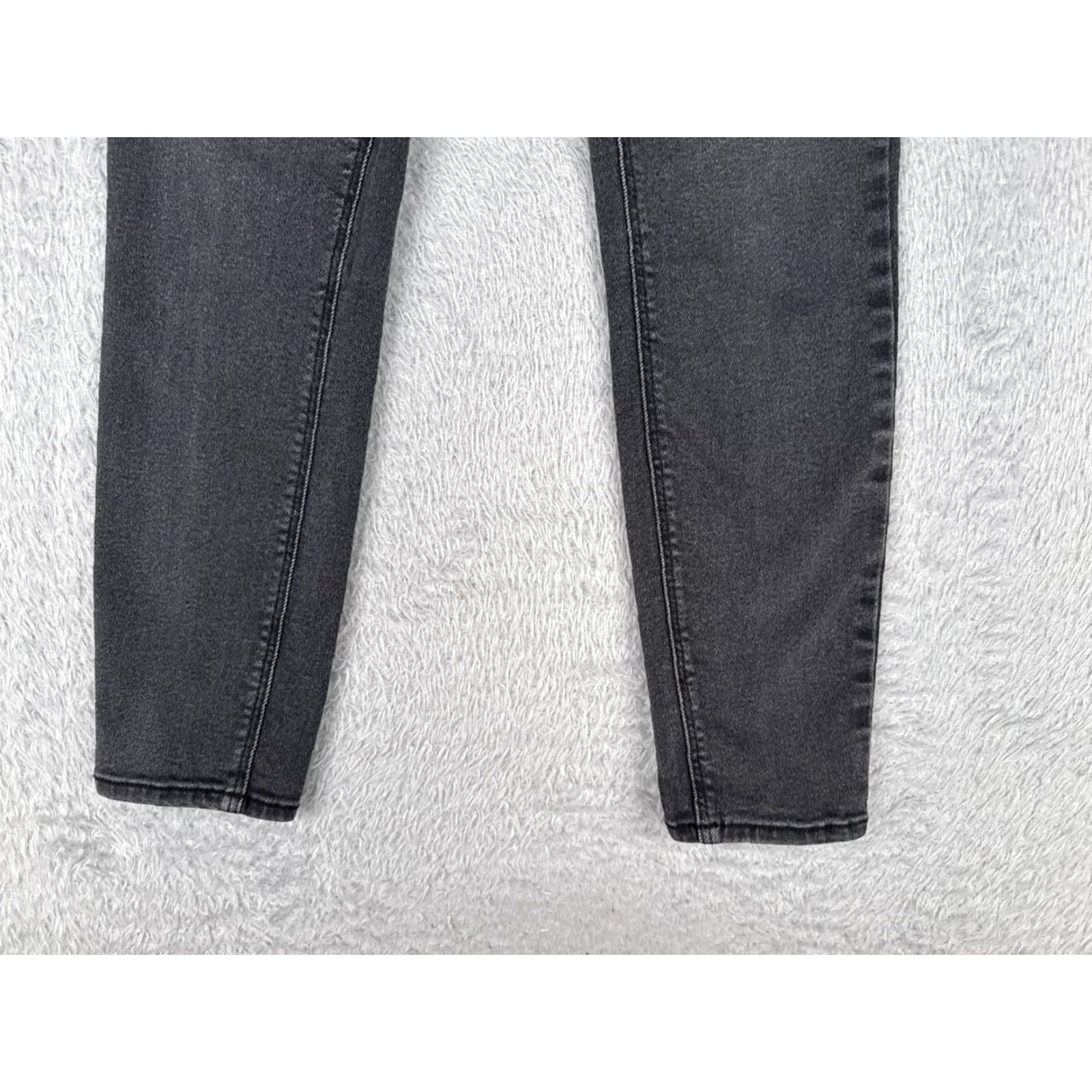 Old Navy VINTAGE Old Navy Jeans Womens 8 Gray Denim Super Skinny Rockstar Extra High Rise 26x26 Size 30" / US 8 / IT 44 - 2 Thumbnail