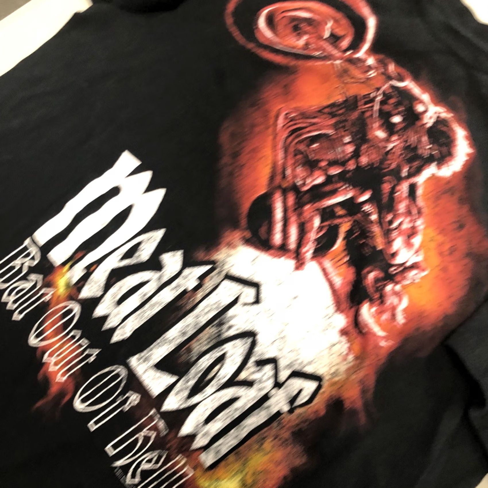 Gildan VINTAGE Meat Loaf Bat Out of Hell T Shirt Black L 100% Cotton Short Sleeve Unisex Adults Gildan Rock Music Shirt Mens Size US L / EU 52-54 / 3 - 4 Thumbnail