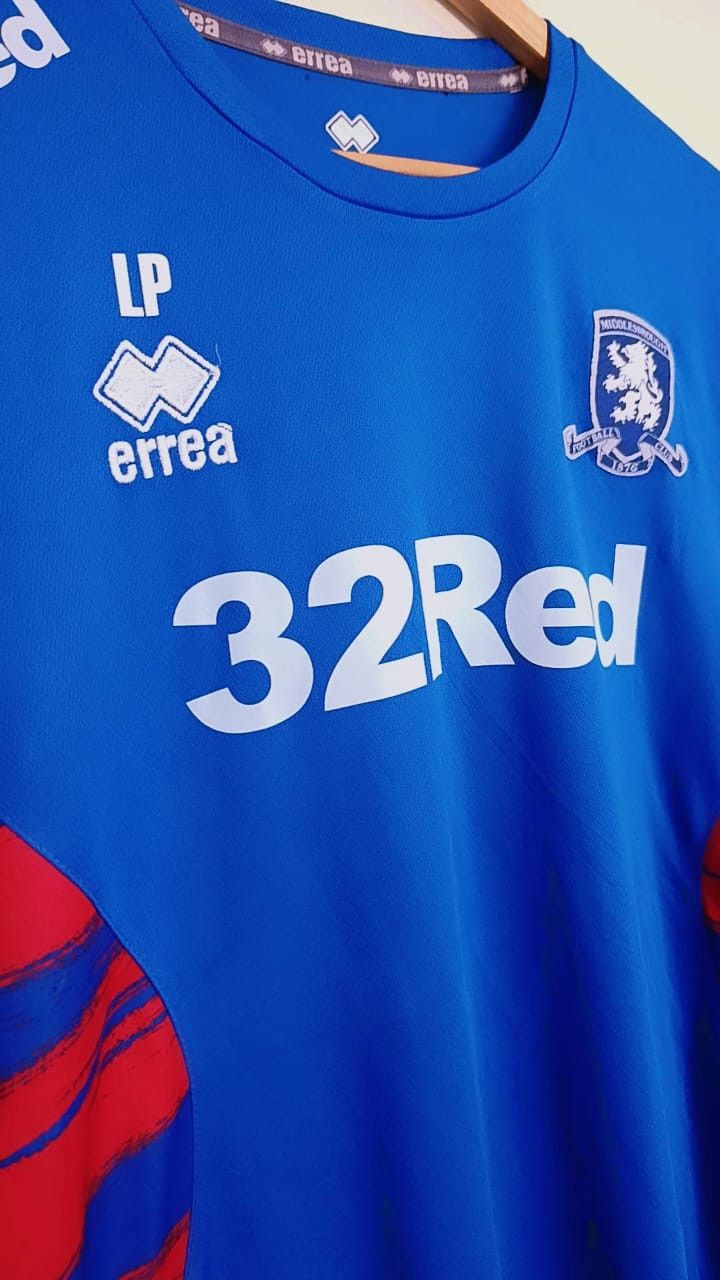 Other Middlesbrough Training Shirt XXL Staff Issue Leo Percovich Size US XXL / EU 58 / 5 - 4 Thumbnail