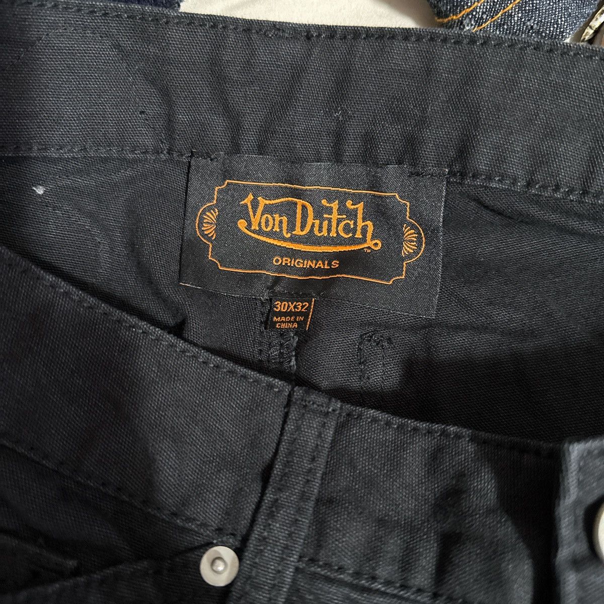Von Dutch VON DUTCH Originals Double Knee Carpenter Jeans 30 x 32 Size US 30 / EU 46 - 6 Thumbnail