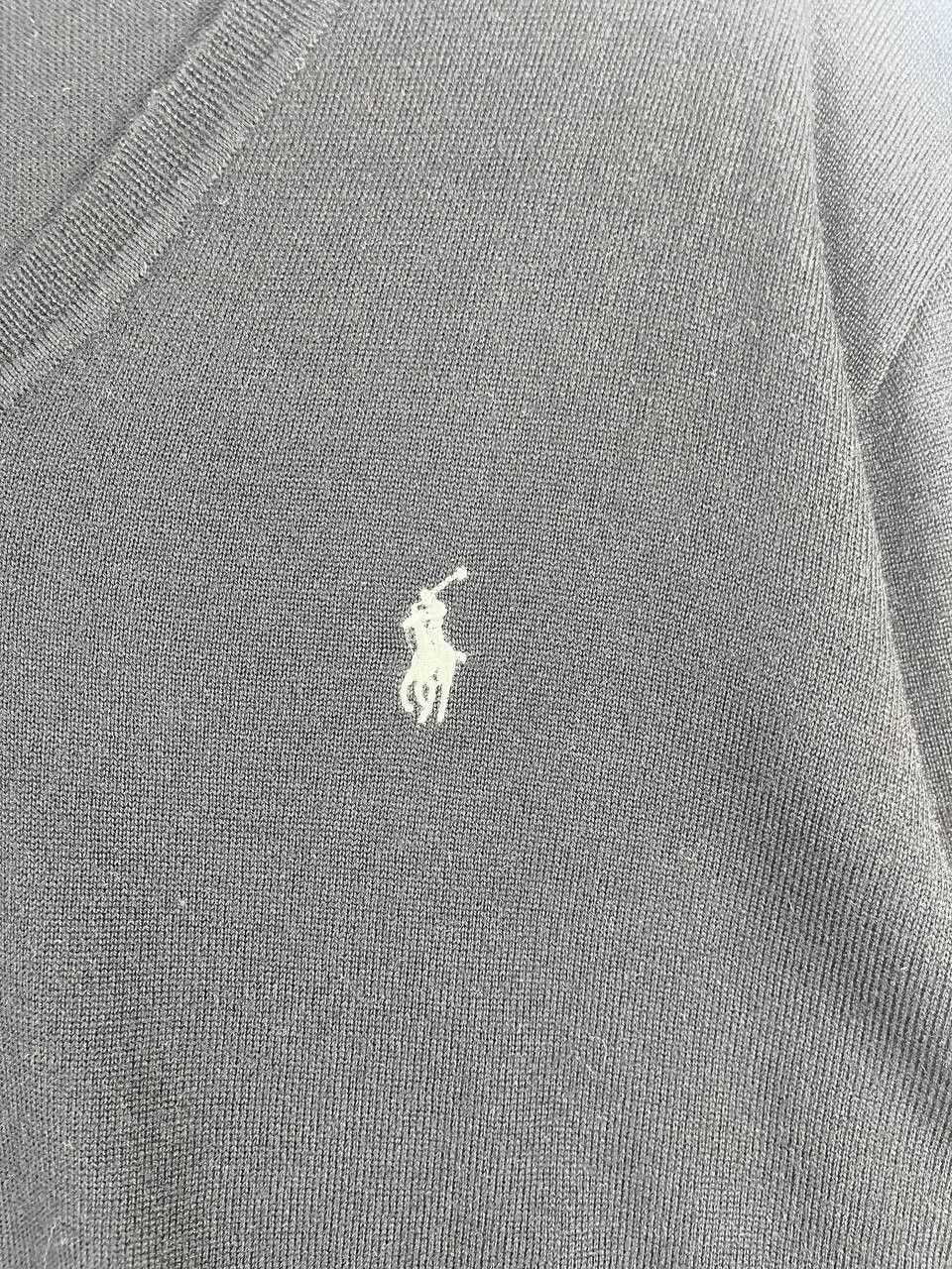 Polo Ralph Lauren Polo Ralph Lauren Washable Merino Wool Sweater Black Size L Size US L / EU 52-54 / 3 - 3 Thumbnail