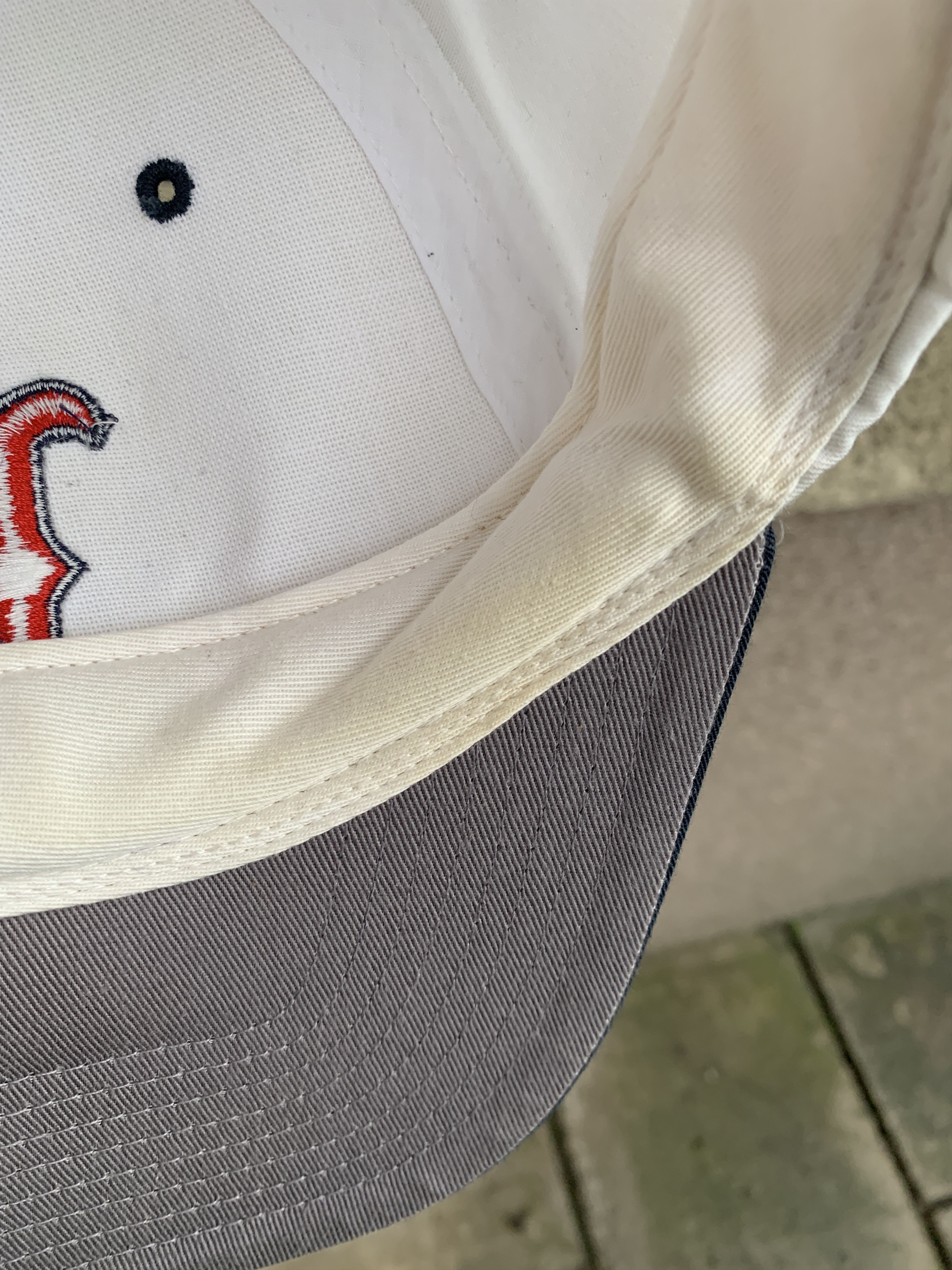 MLB Vintage Boston Red Sox Made In Macau Cap Size ONE SIZE - 9 Thumbnail